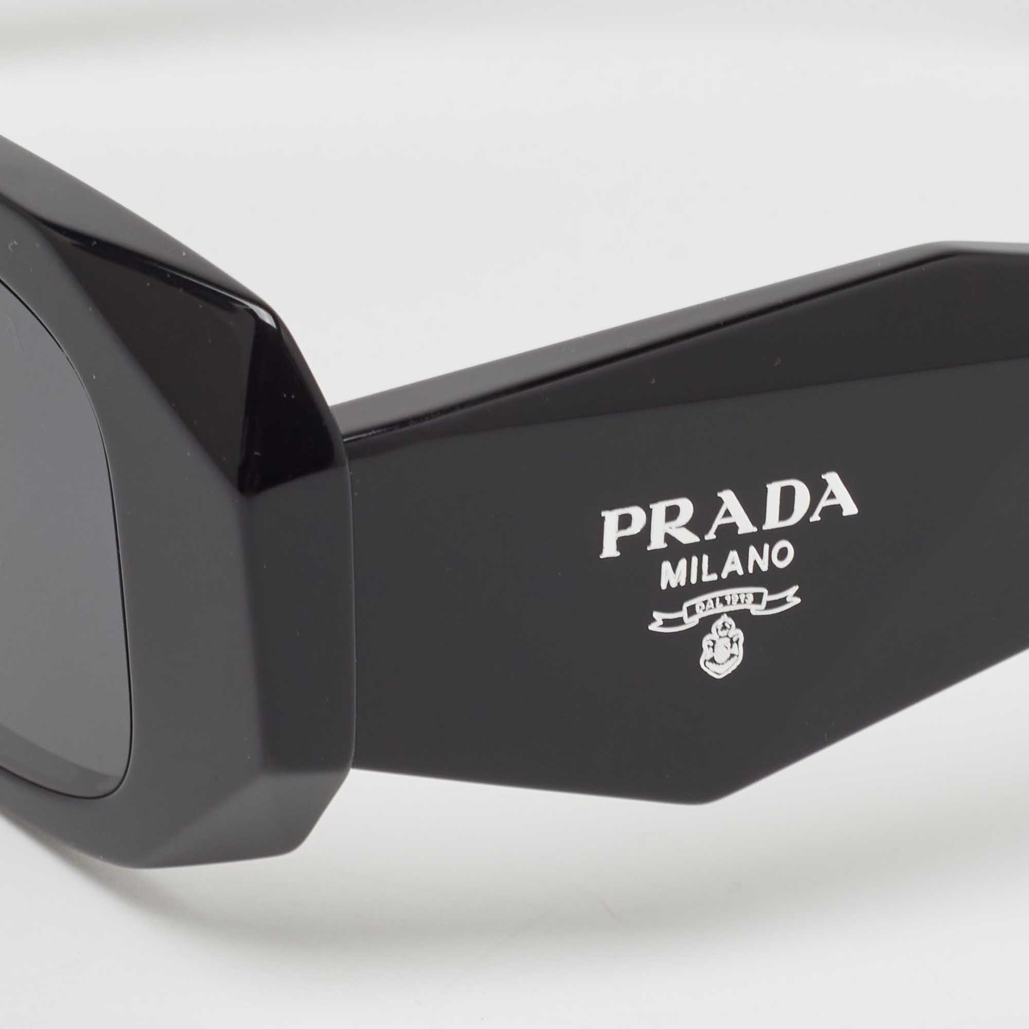 

Prada Black SPR17W Symbole Sunglasses