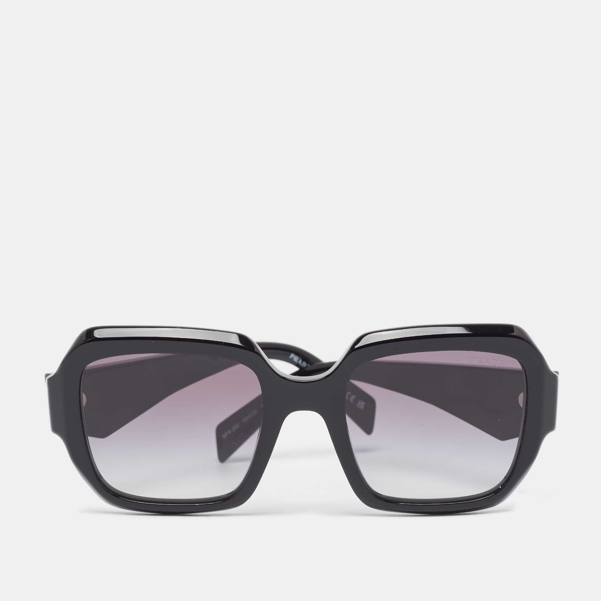 

Prada Black Gradient SPR 28Z Square Sunglasses
