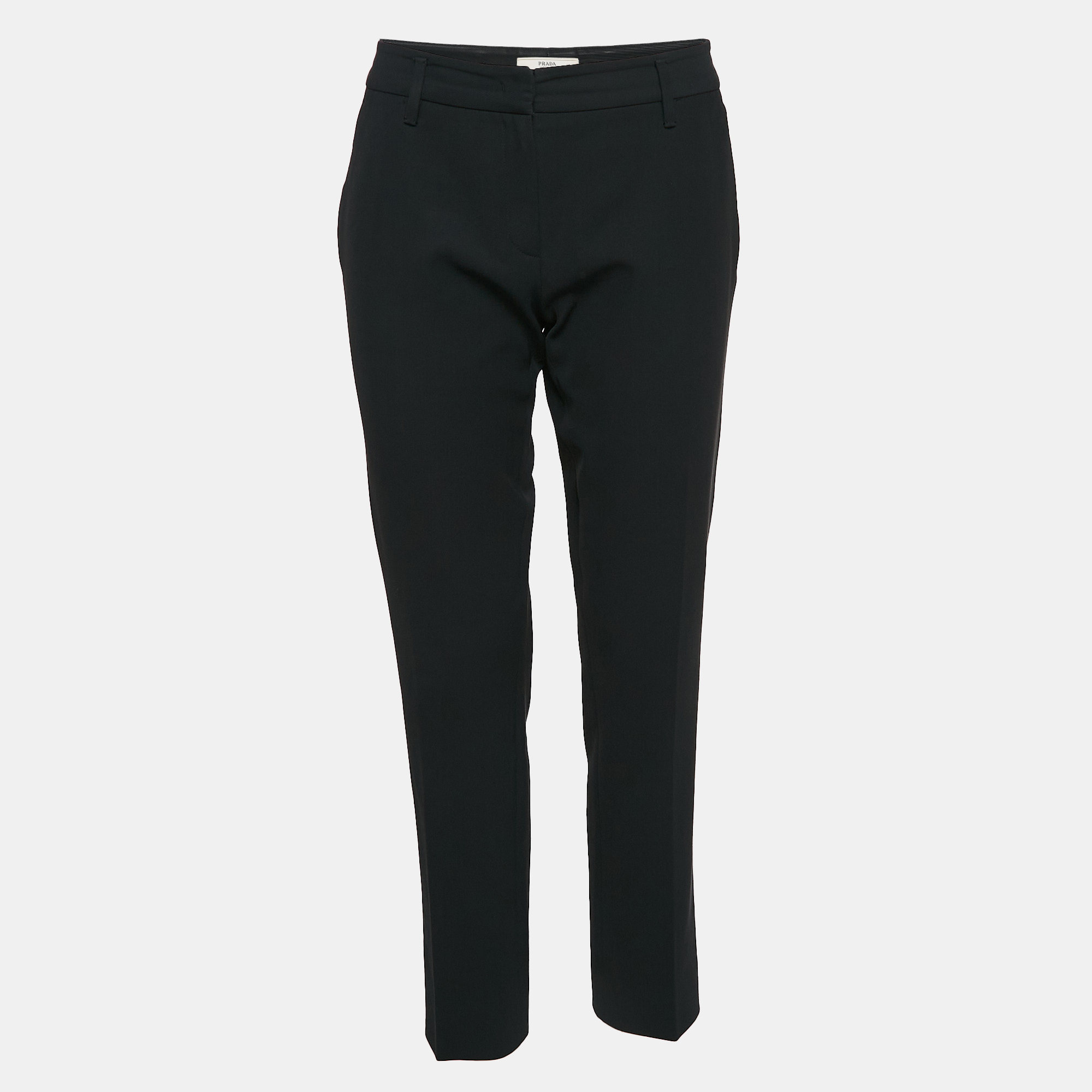 

Prada Navy Blue Gabardine Trousers M