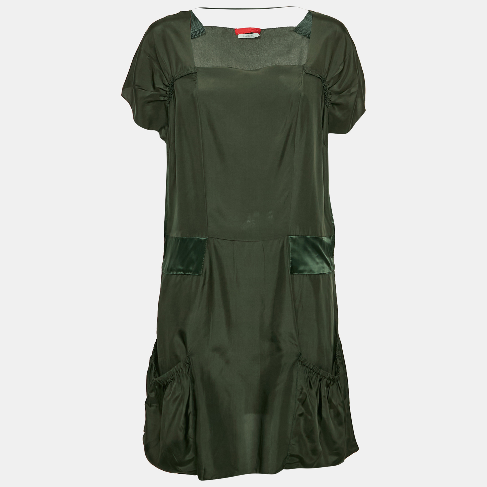 

Prada Black Silk Mini Dress M