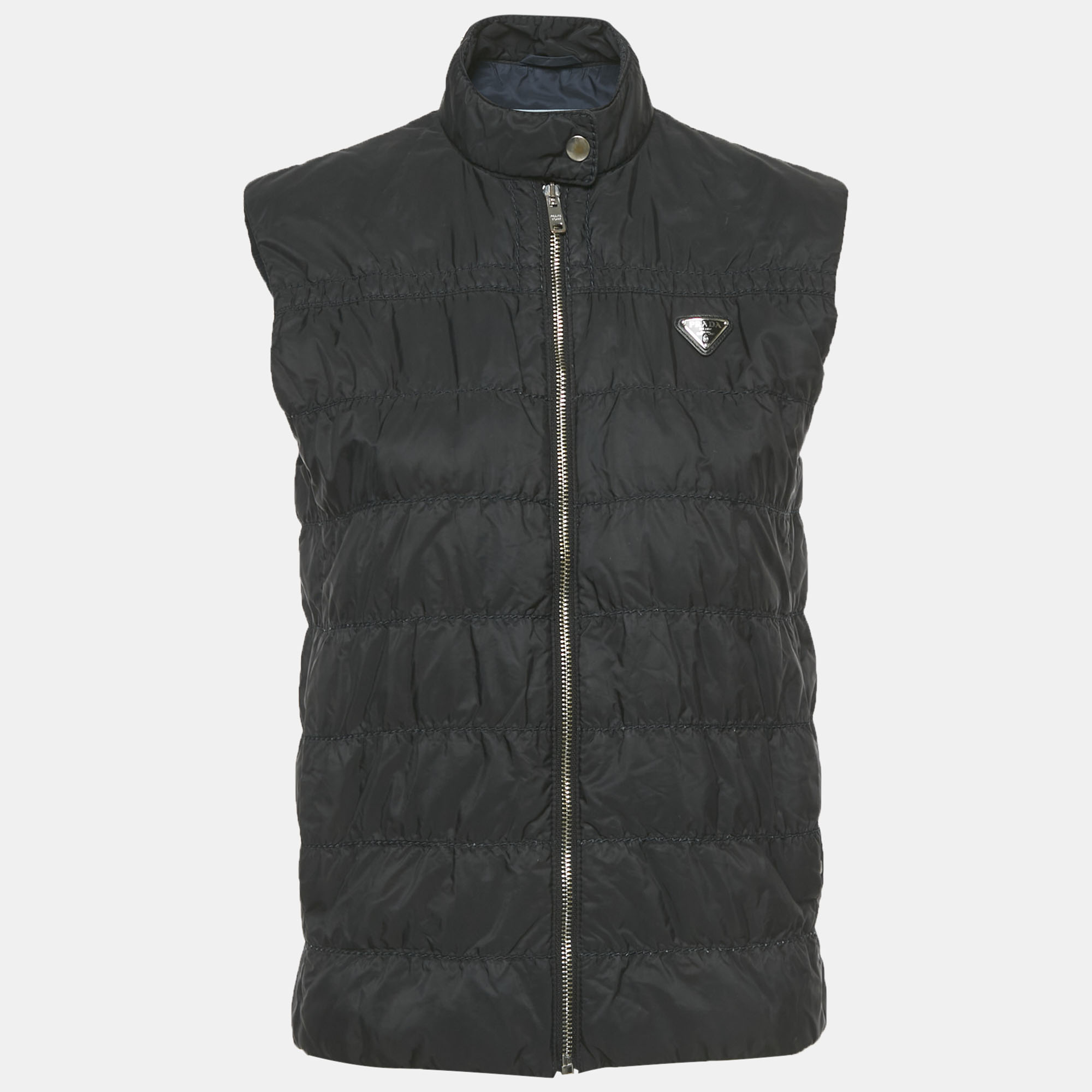 

Prada Black Nylon Down Vest M