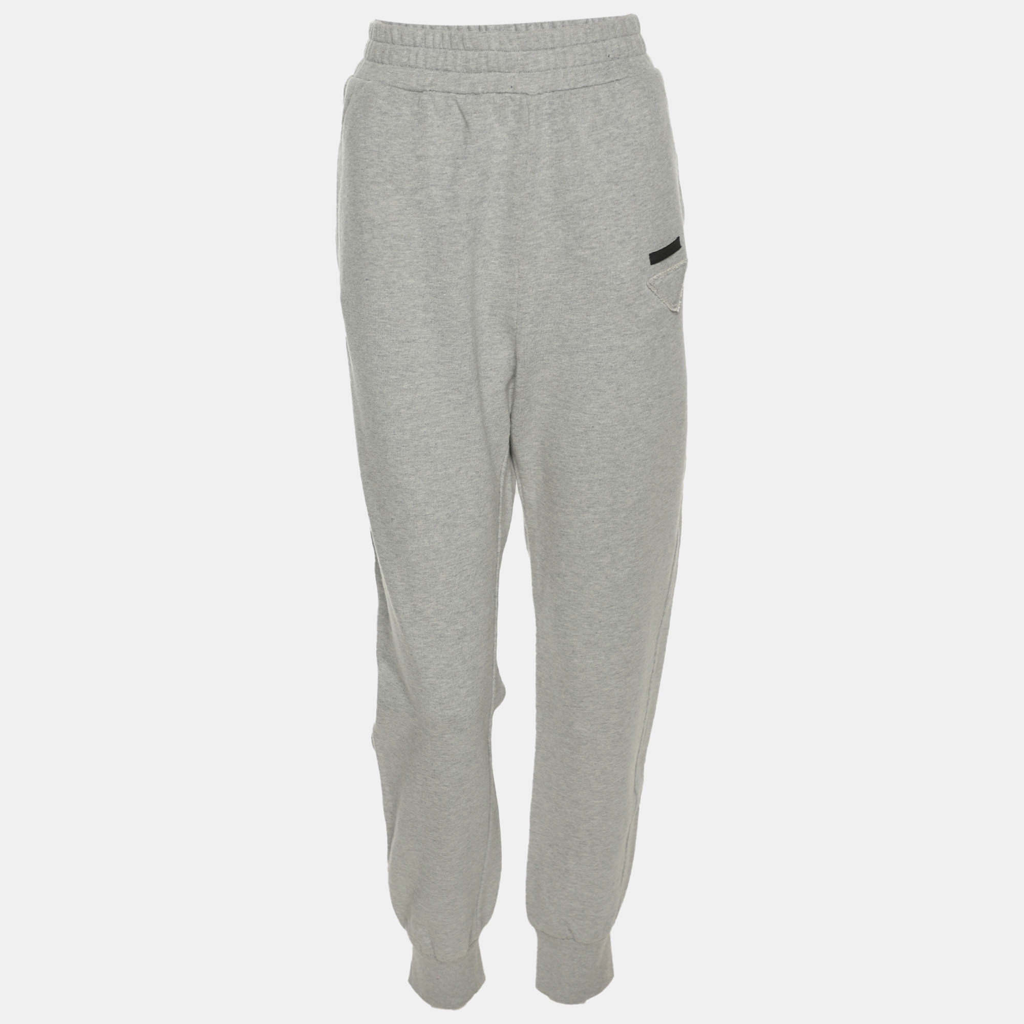 

Prada Grey Jersey Jogger M
