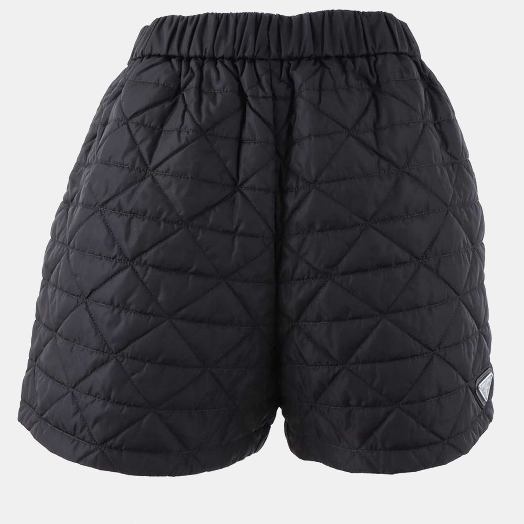 

Prada Black Re-nylon Half Pants Size S