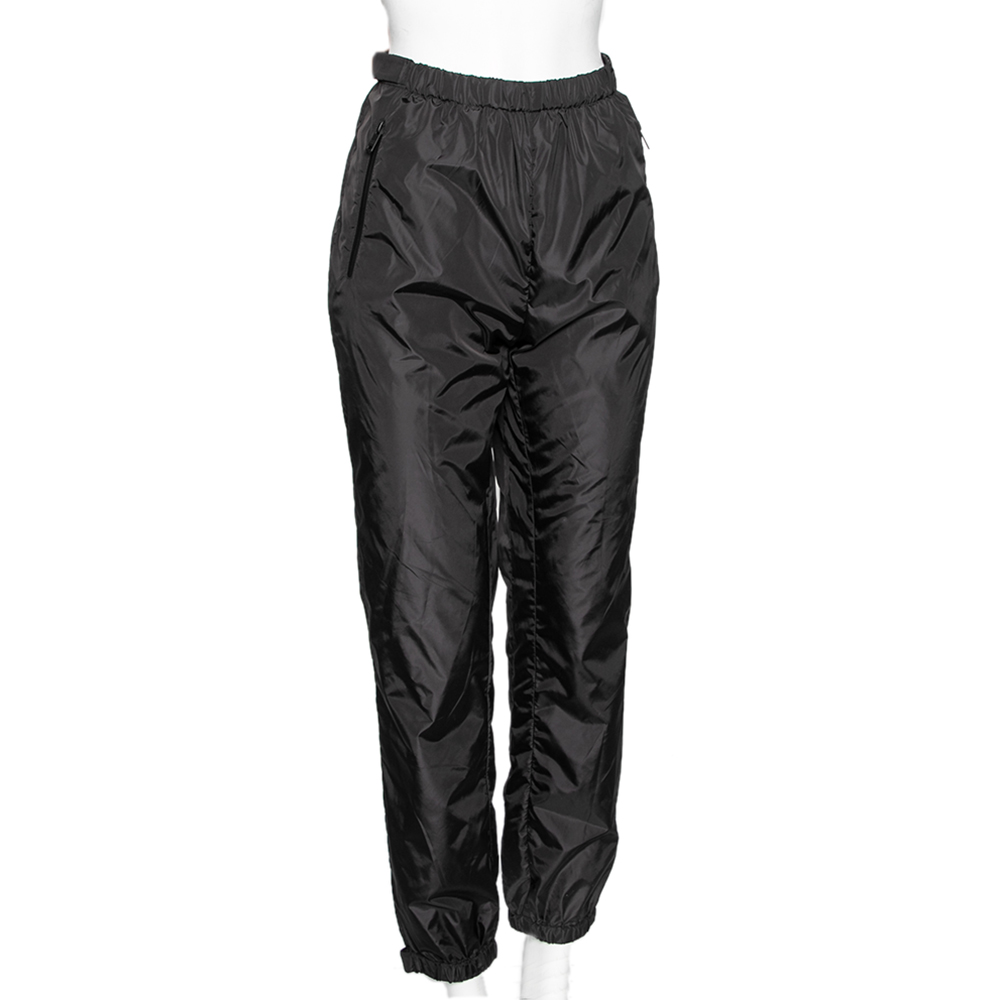 

Prada Black Synthetic Jogger Pants