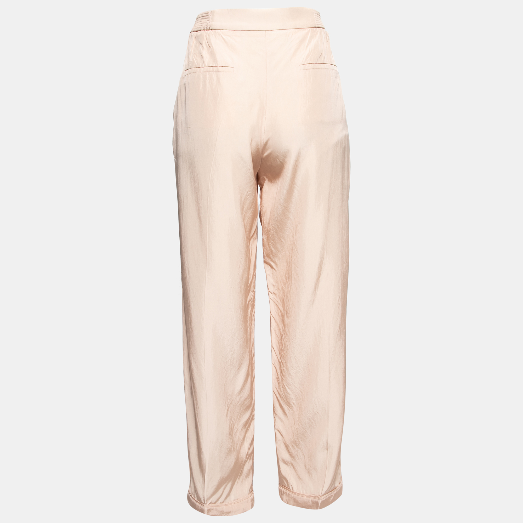 

Prada Beige Synthetic Wide Leg Trousers