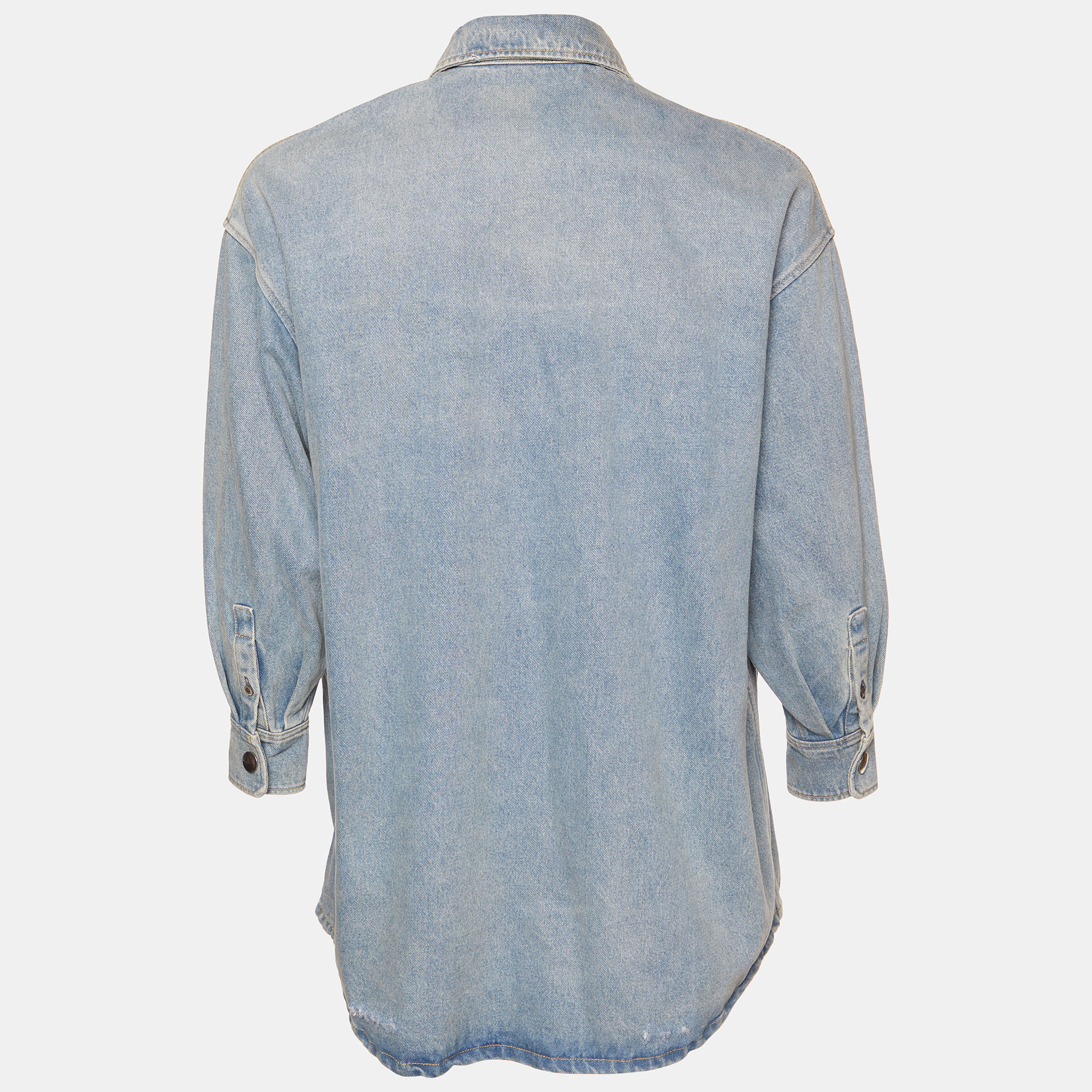 

Prada Blue Denim Oversized Shirt