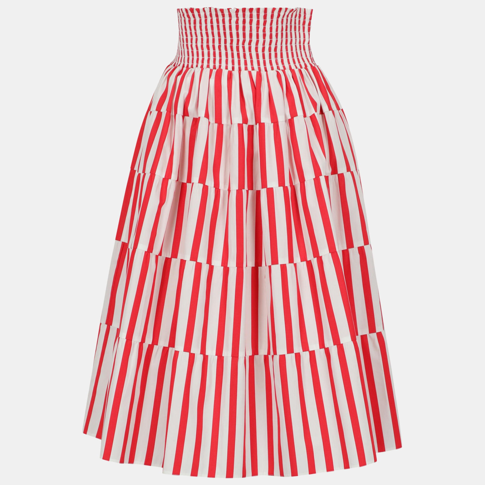 

Prada Women' Cotton Skirt - Red
