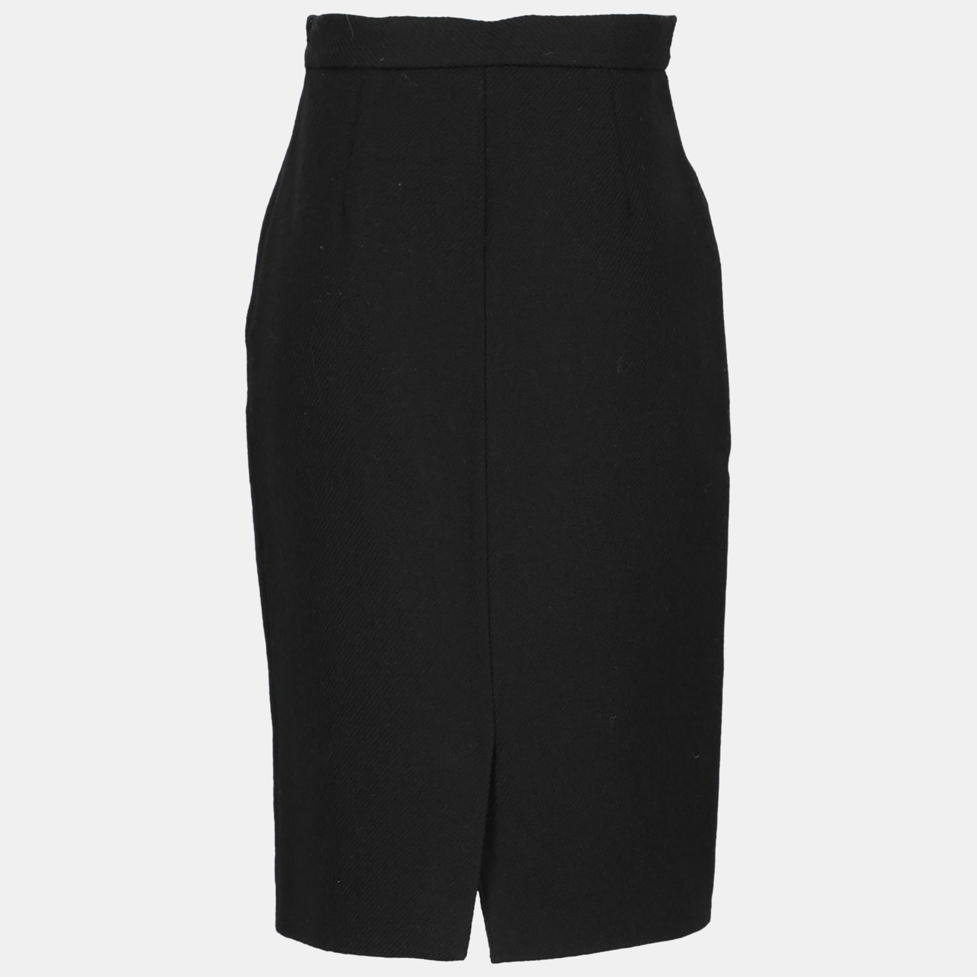 

Prada Women's Wool Longuette - Black