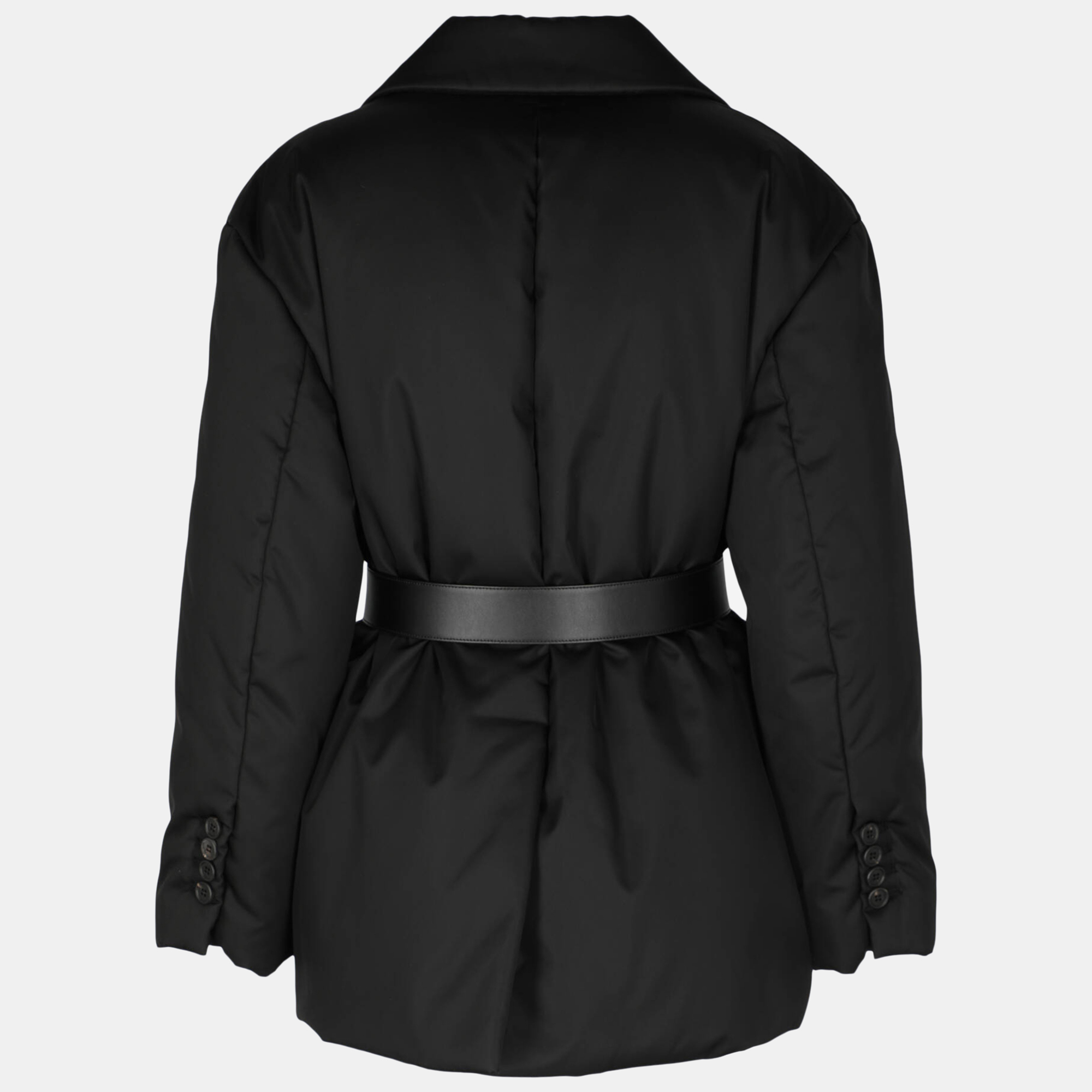 

Prada Women's Synthetic Fibers Down Jacket - Black