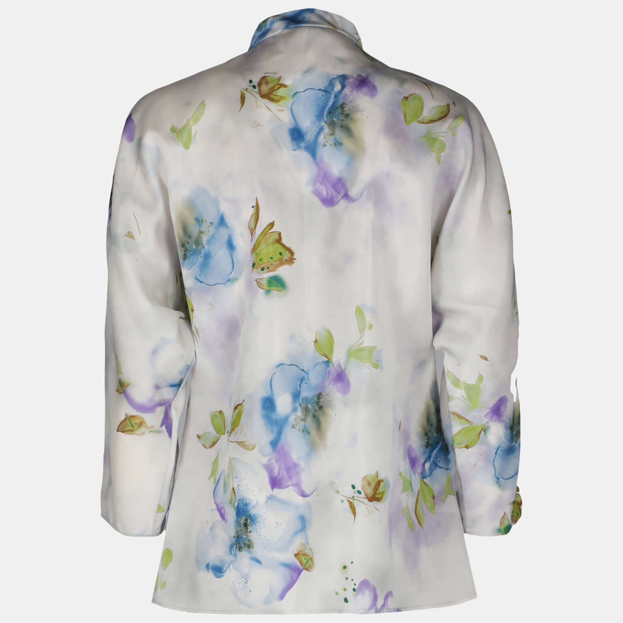 

Prada Women's Silk Jacket - Purple