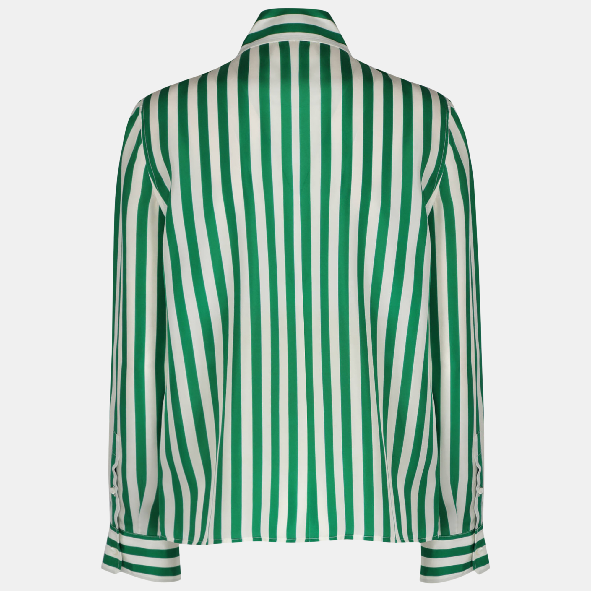 

Prada Women's Silk Shirt - Green