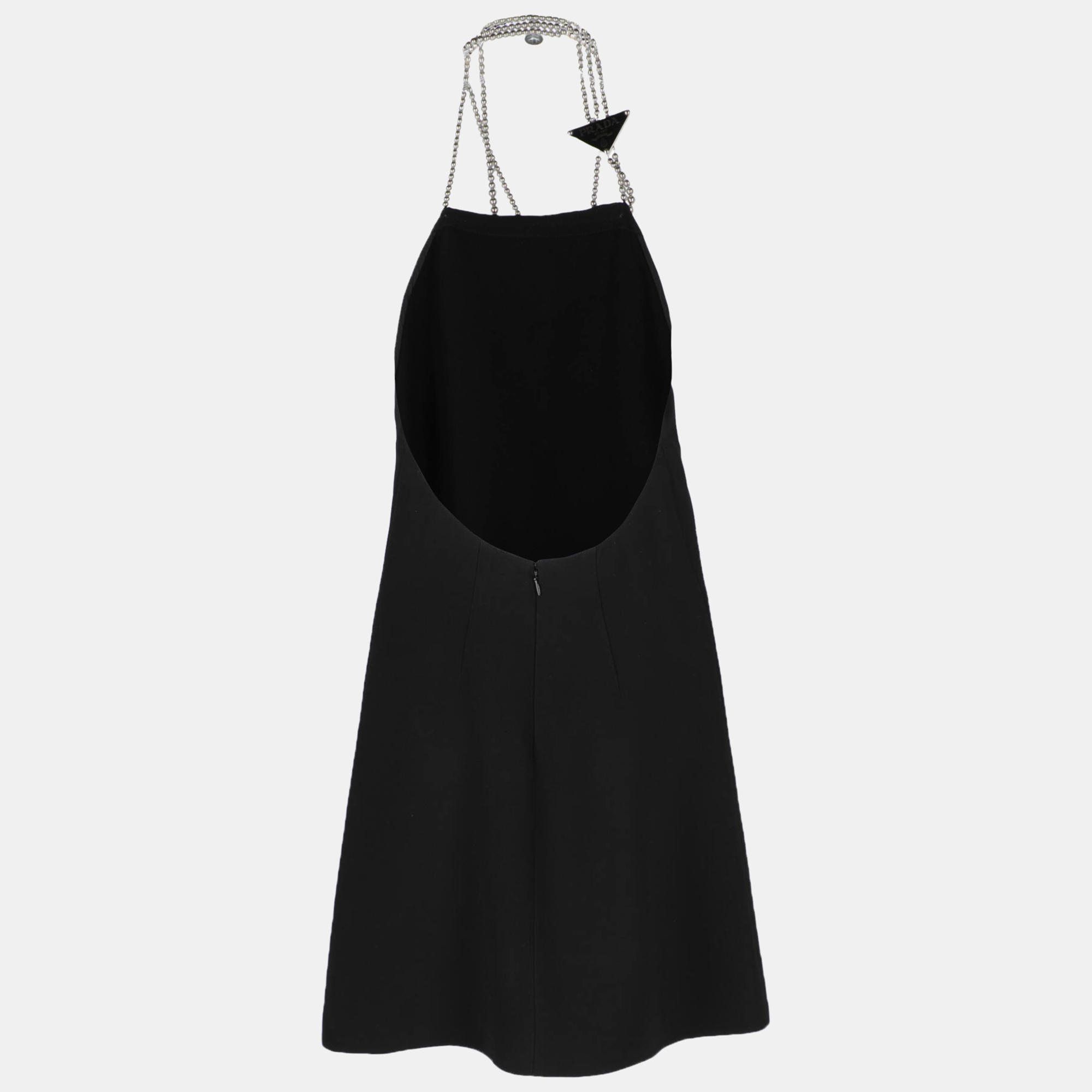 

Prada Women' Synthetic Fibers Mini Dress - Black