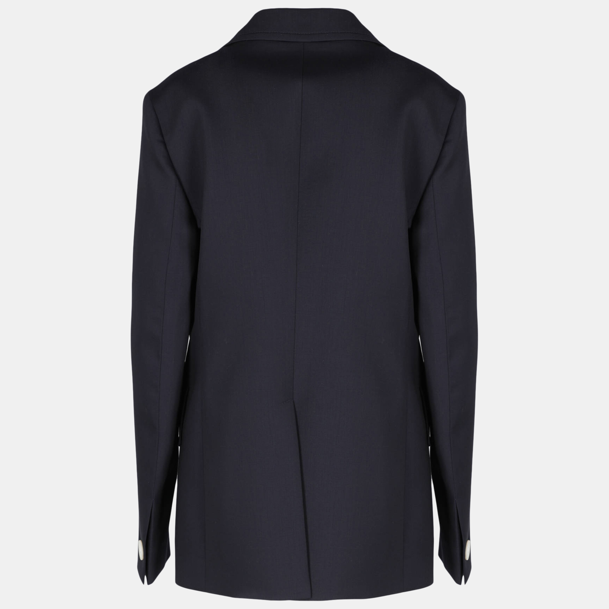 

Prada Women's Wool Blazer - Navy, Navy blue