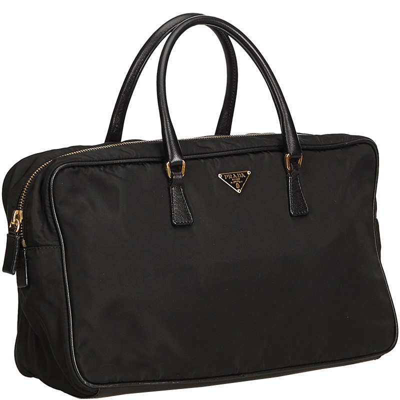 

Prada Black Nylon Travel Bag