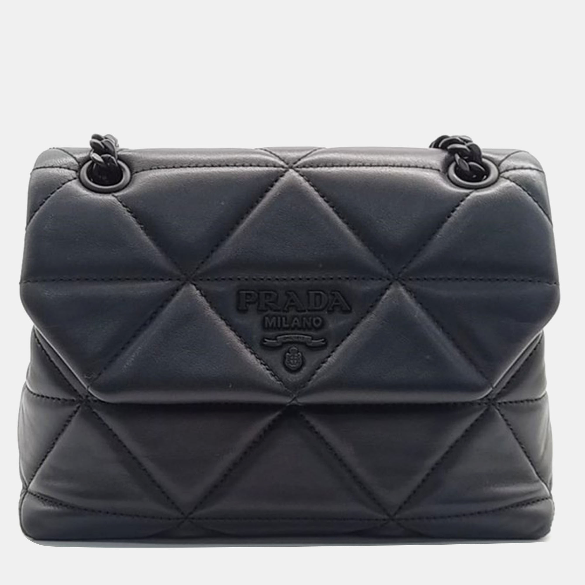 

Prada Black Quilted Leather Spectrum Shoulder Bag