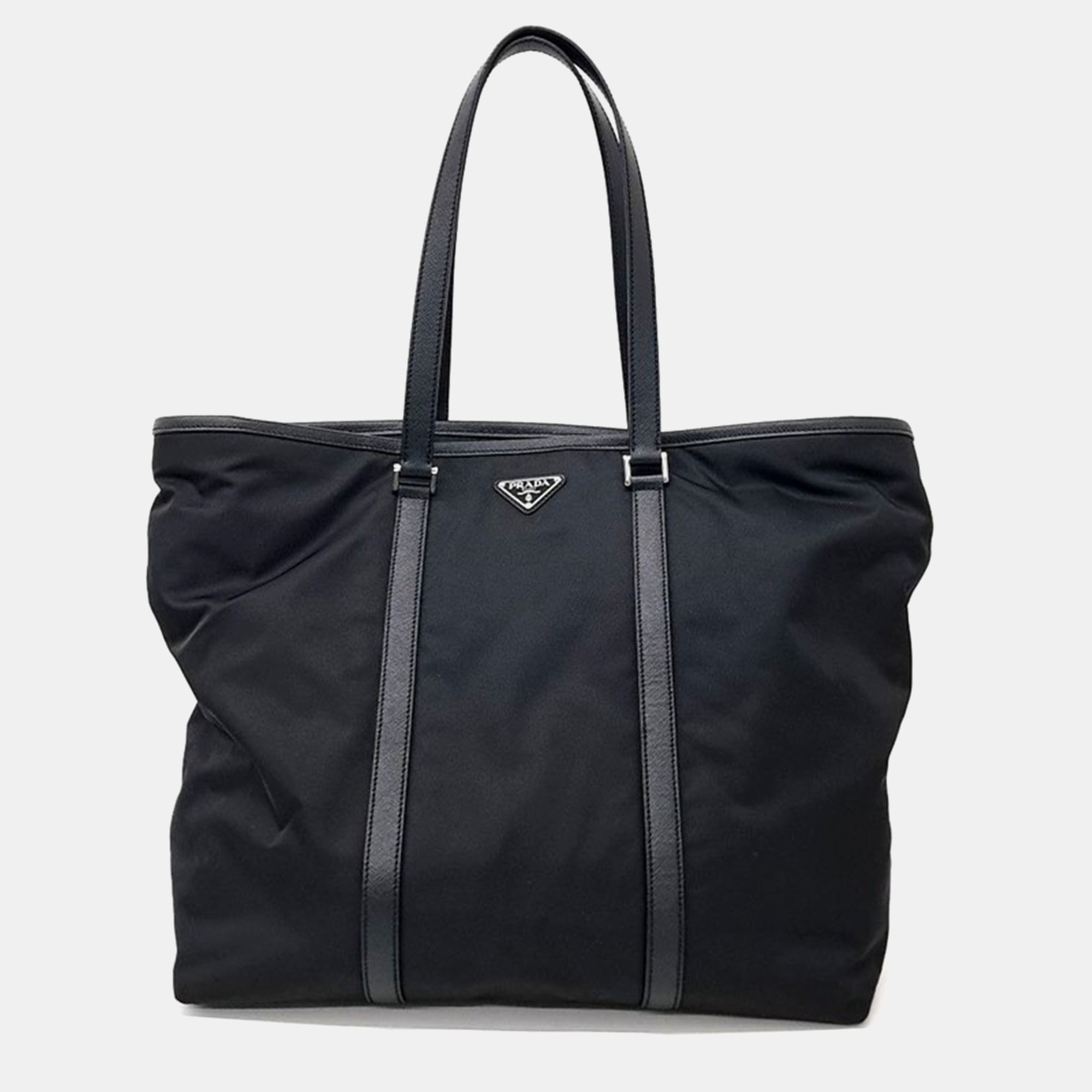 

Prada Re-Nylon Tote Bag, Black