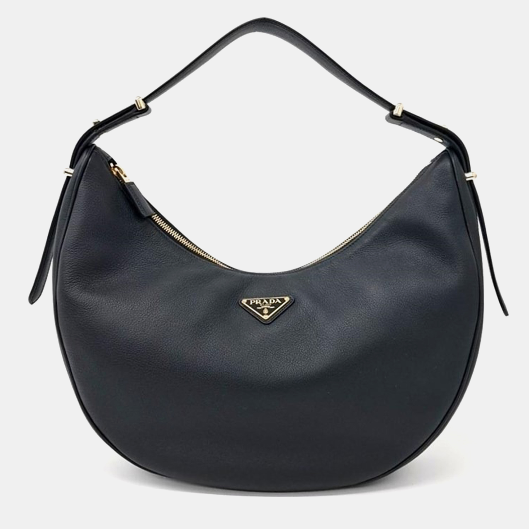 

Prada Arche Large Shoulder Bag, Black