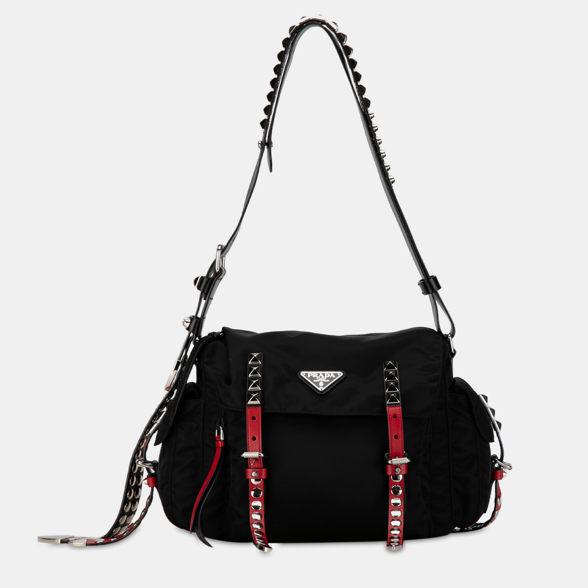 

Prada Elektra Crossbody Bag, Black