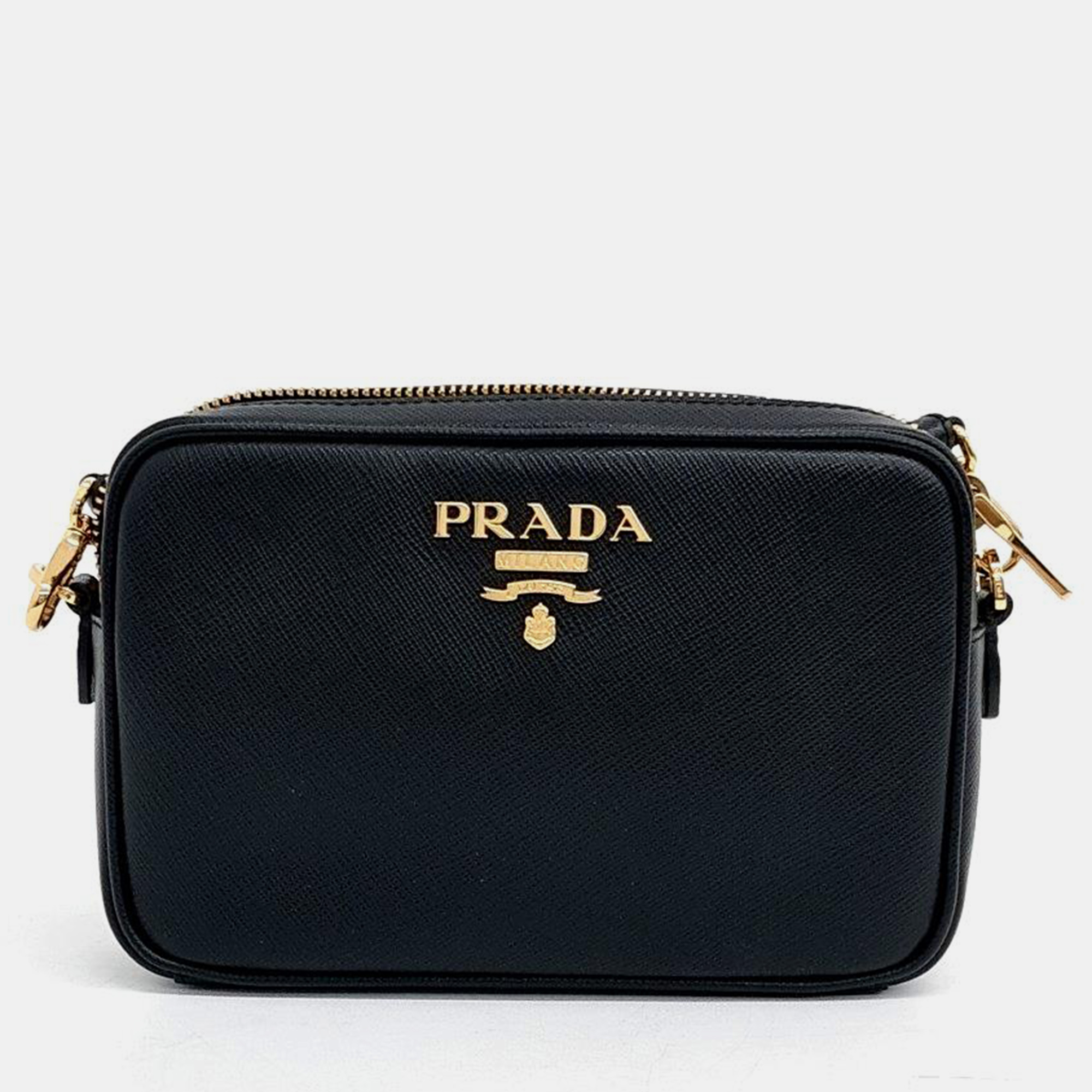 Elevate your style with this Prada bag. Merging form and function this exquisite accessory epitomizes sophistication ensuring you stand out with elegance and practicality by your side.