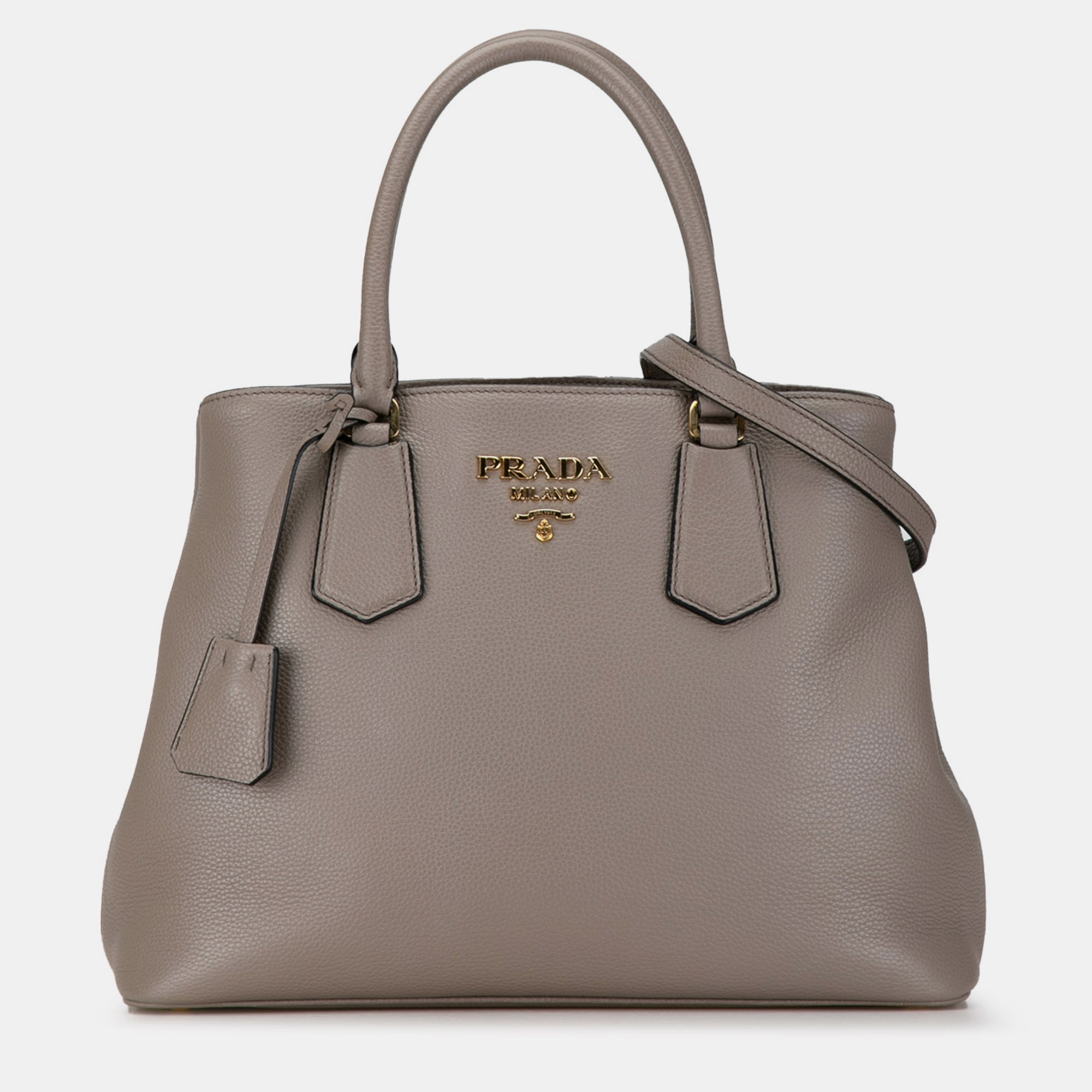 

Prada Vitello Daino Satchel, Brown