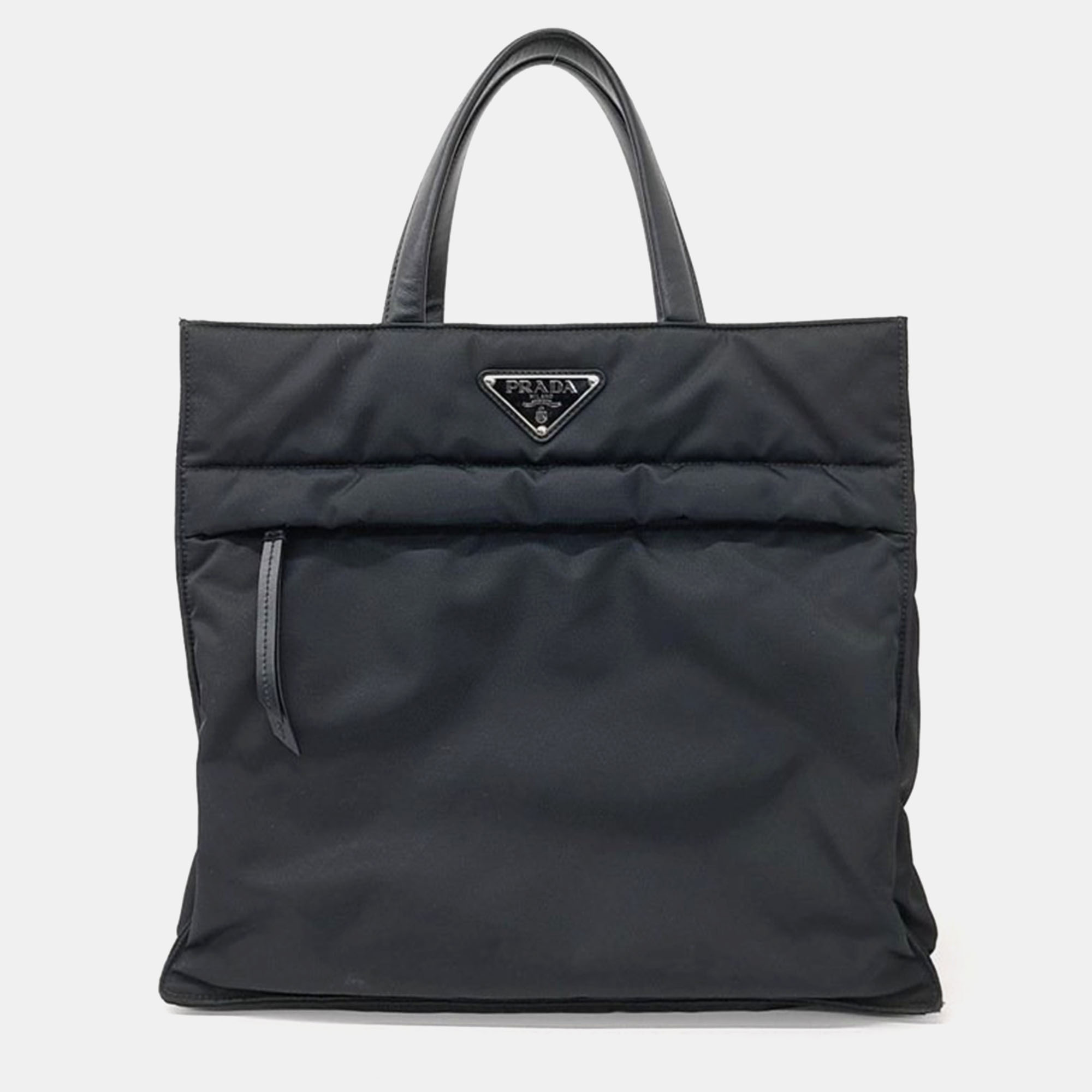 

Prada Black Fabric shoulder bag