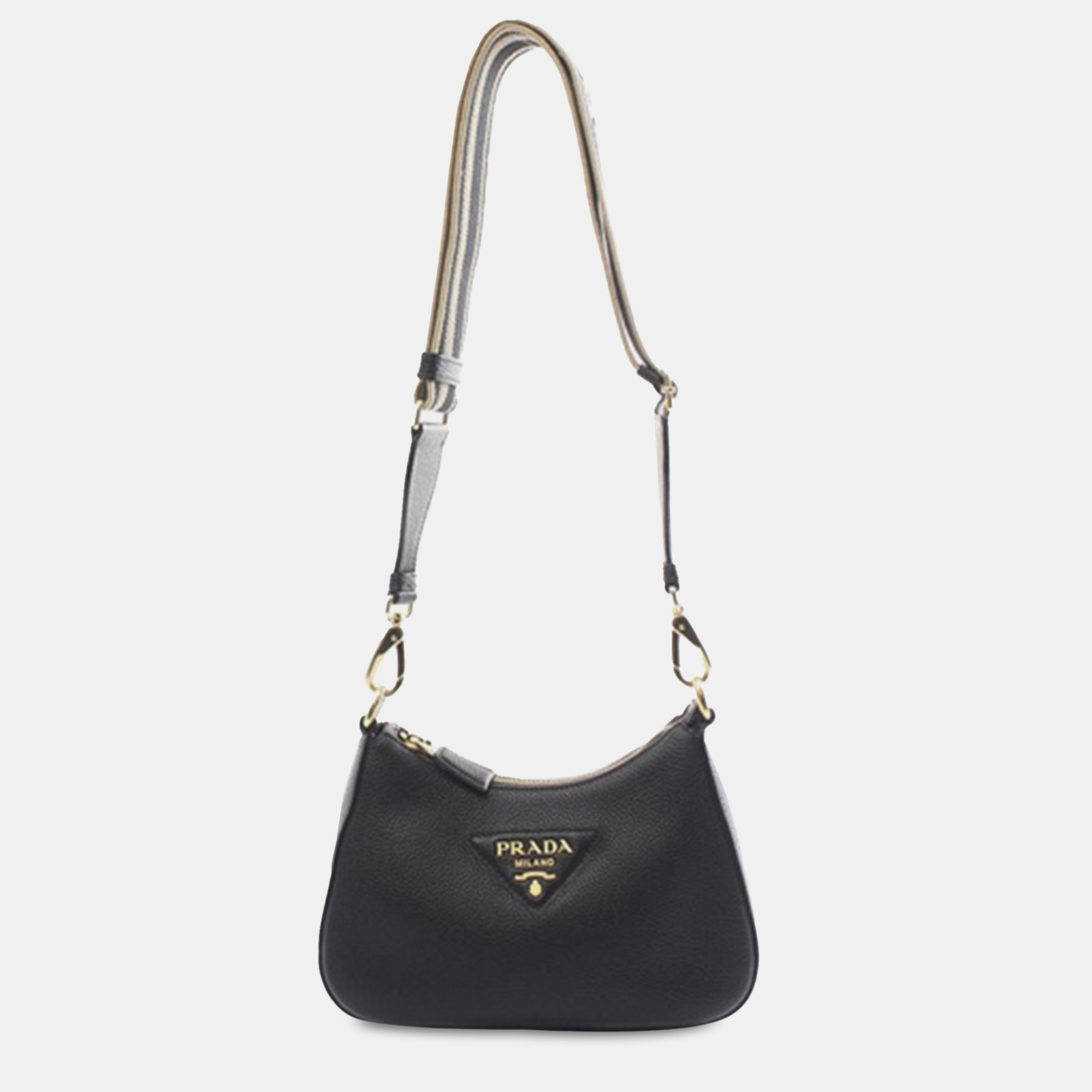 

Prada Black Leather Crossbody Bag