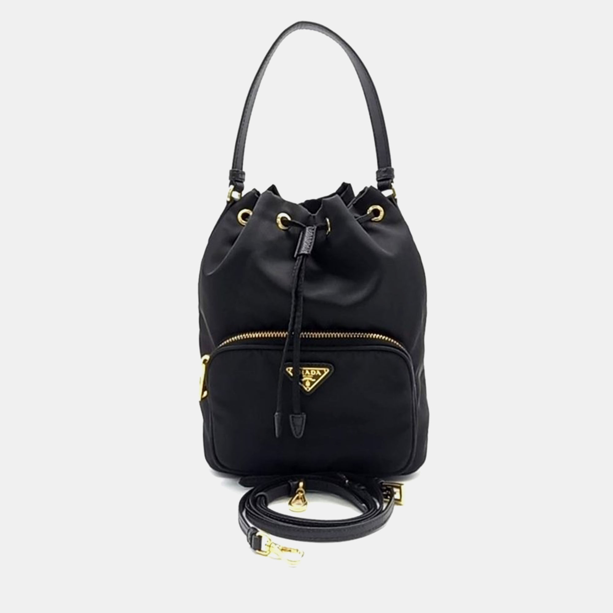 

Prada Bucket Tote And Crossbody Bag, Black