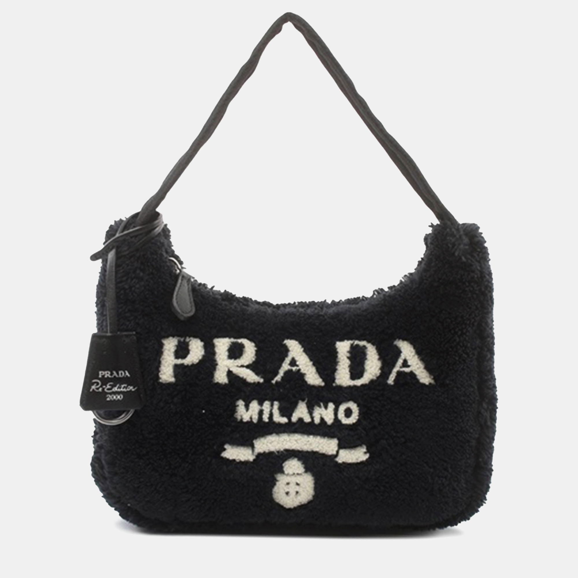 

Prada Mini Terry Re-Edition 2000, Black