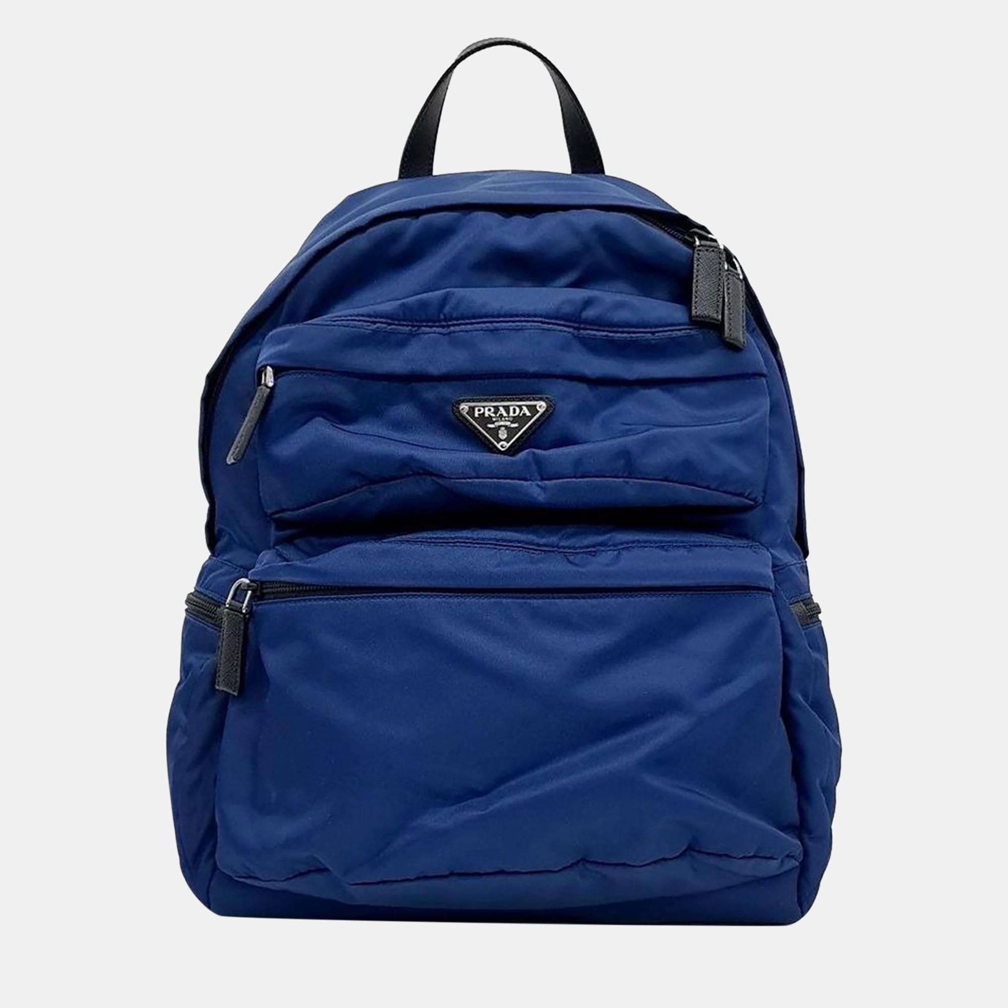 

Prada Tesuto backpack, Blue