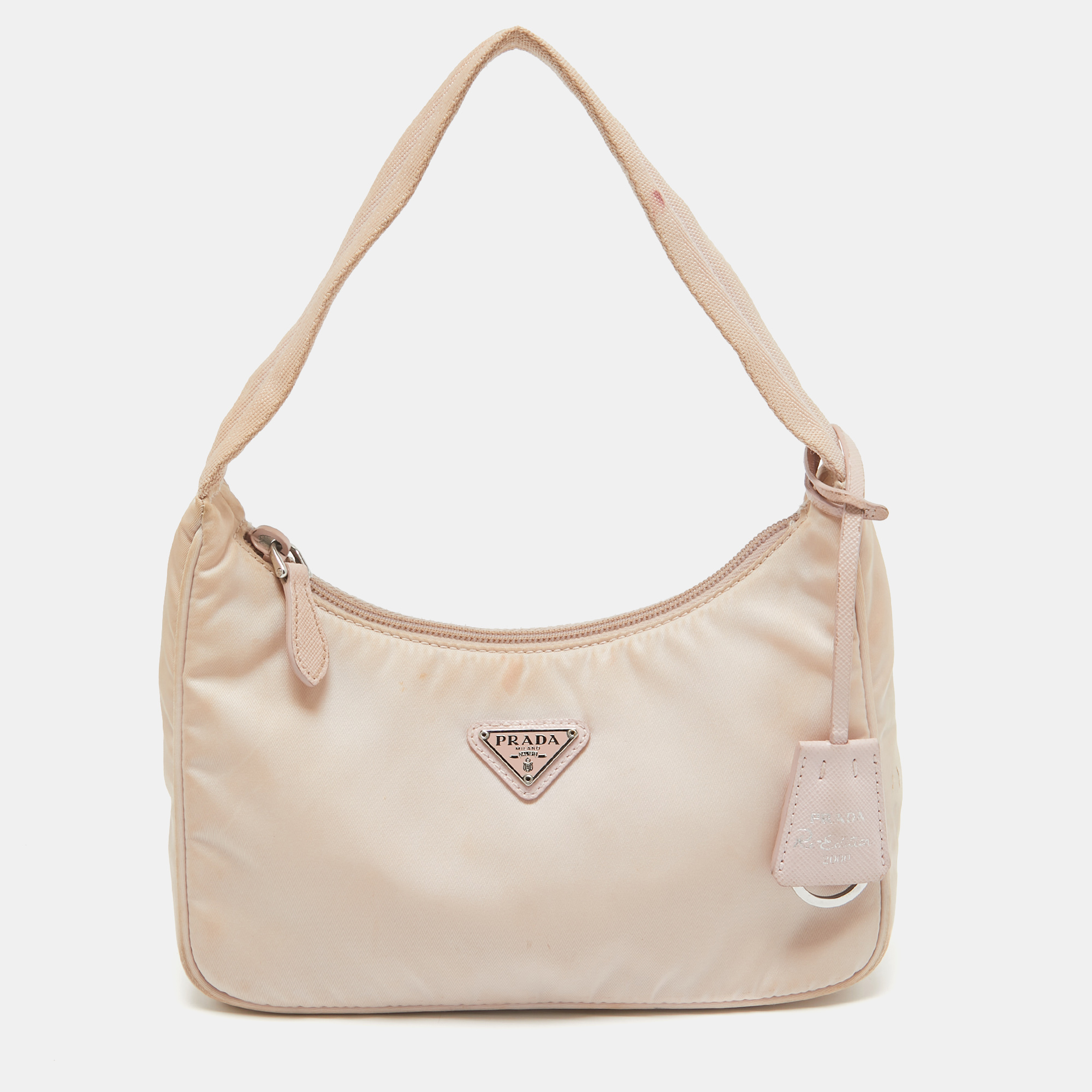 

Prada Light Pink Nylon Re-Edition 2000 Bag