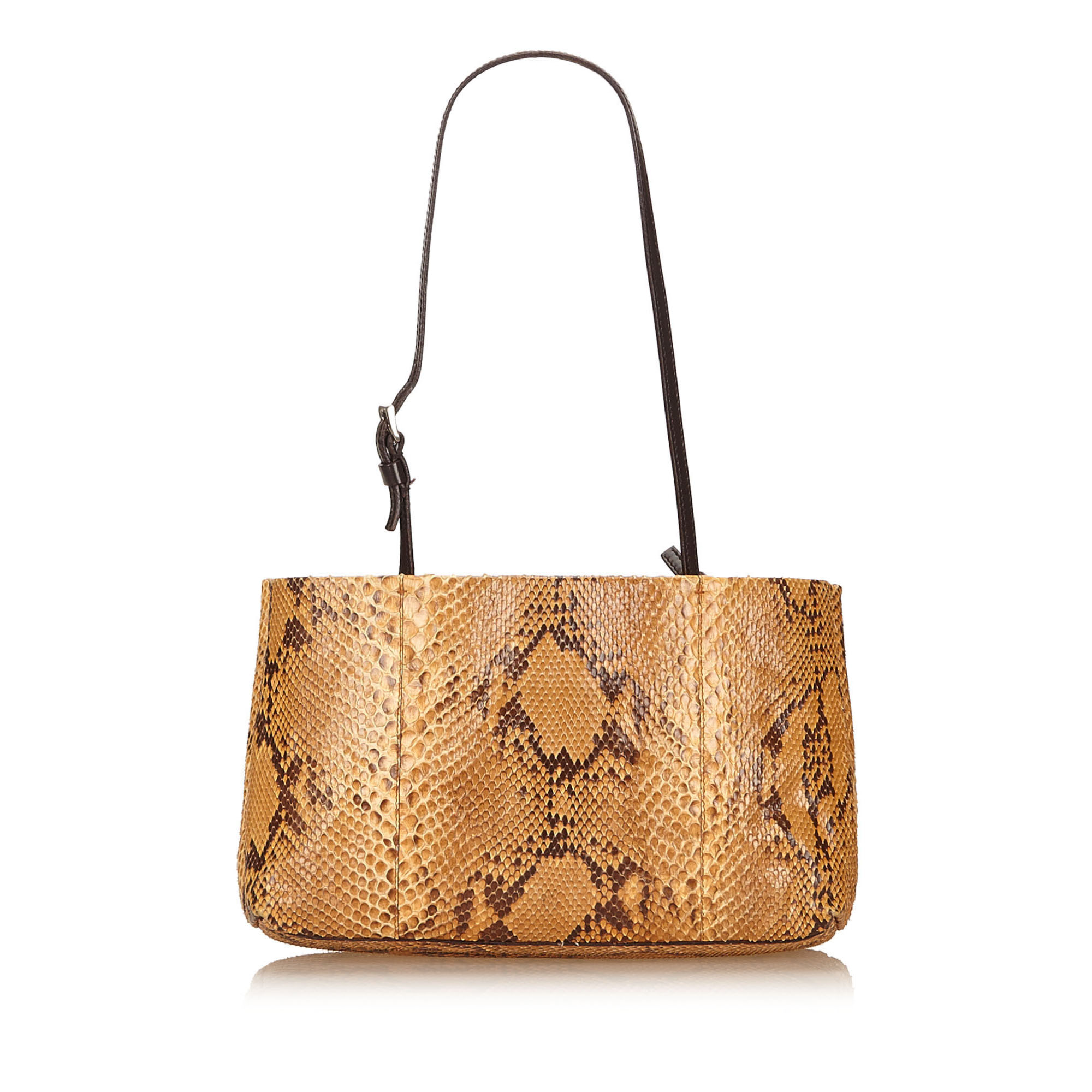 prada faux leather bag