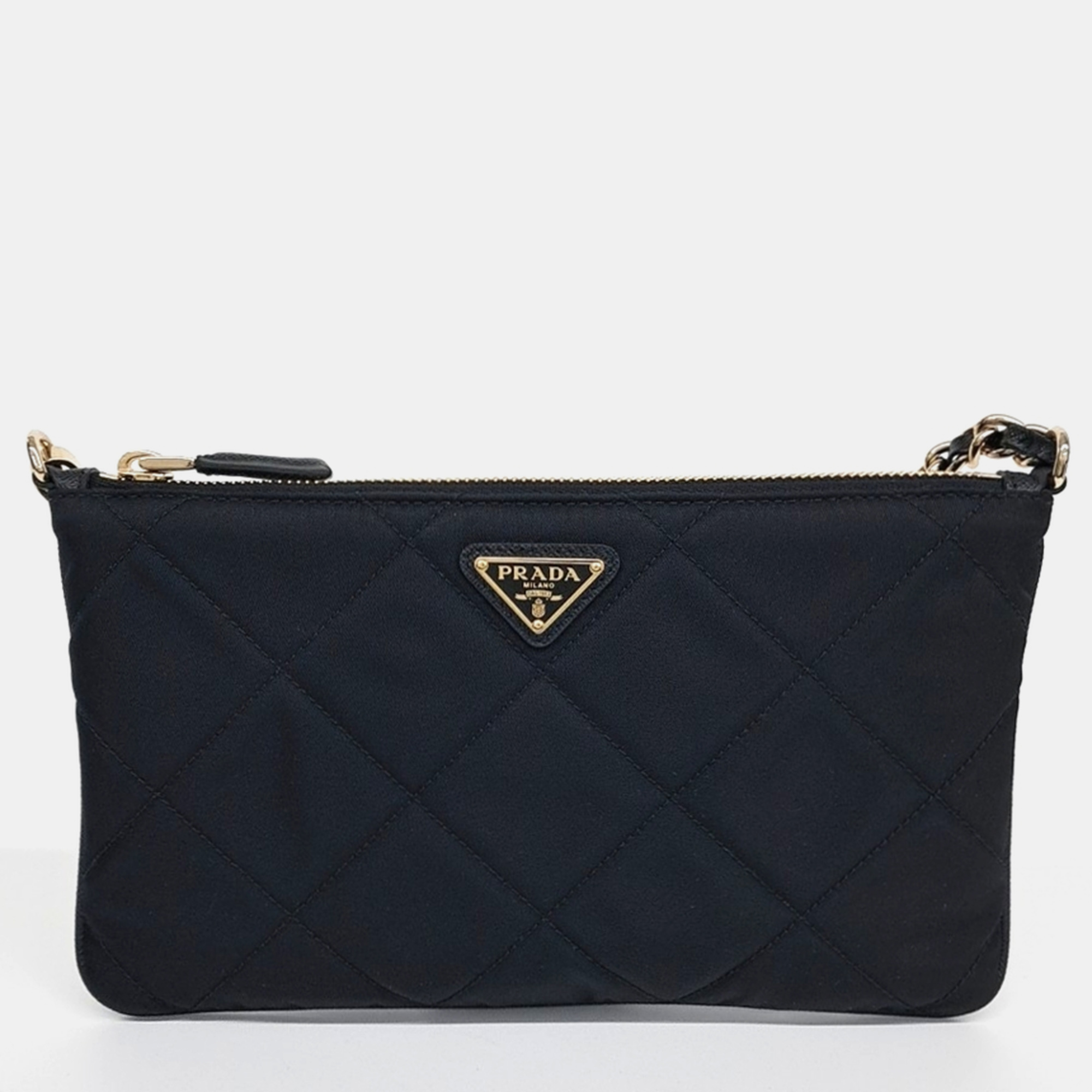 

Prada Re-Nylon Pouch bag, Black