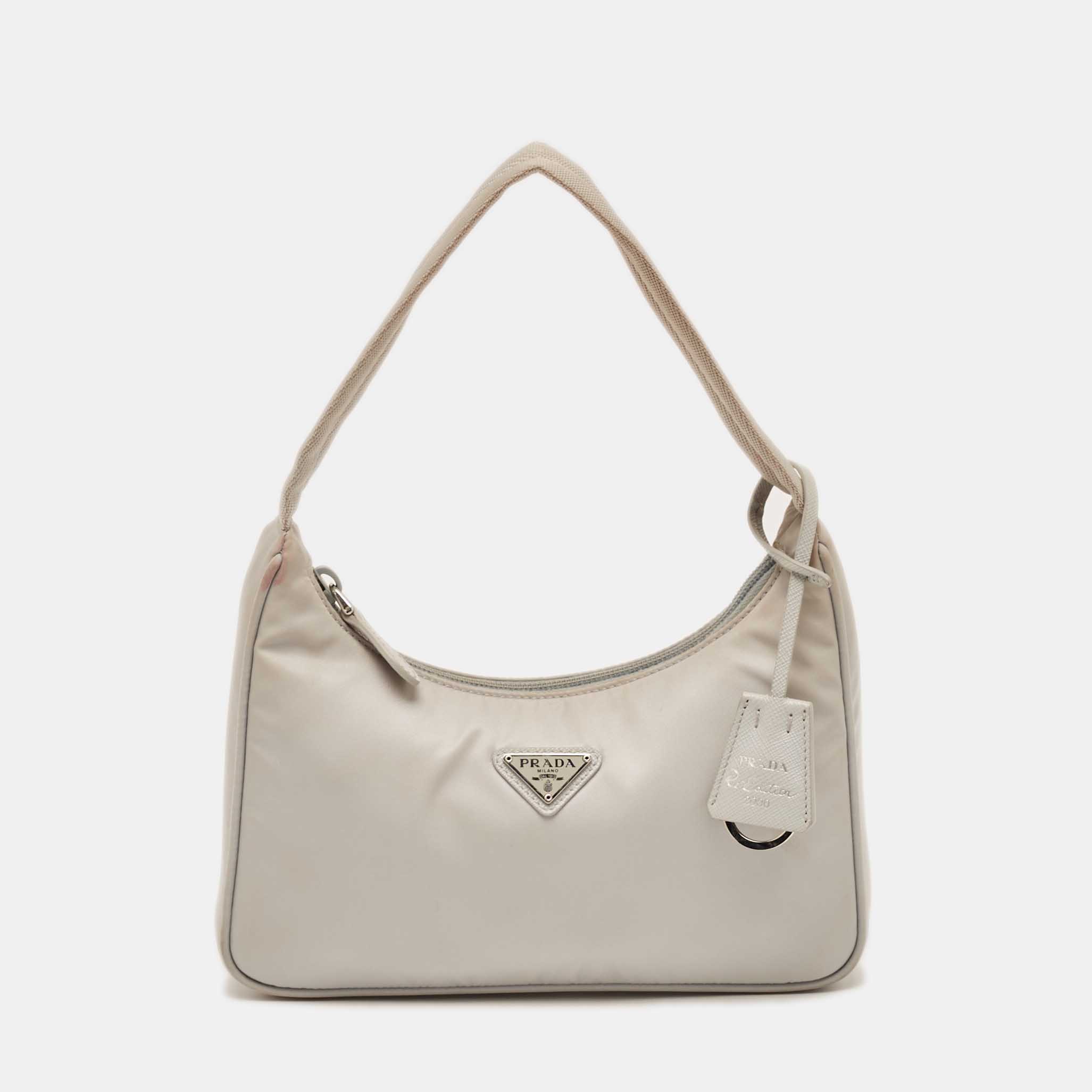 

Prada Light Blue Nylon Re-Edition 2000 Bag