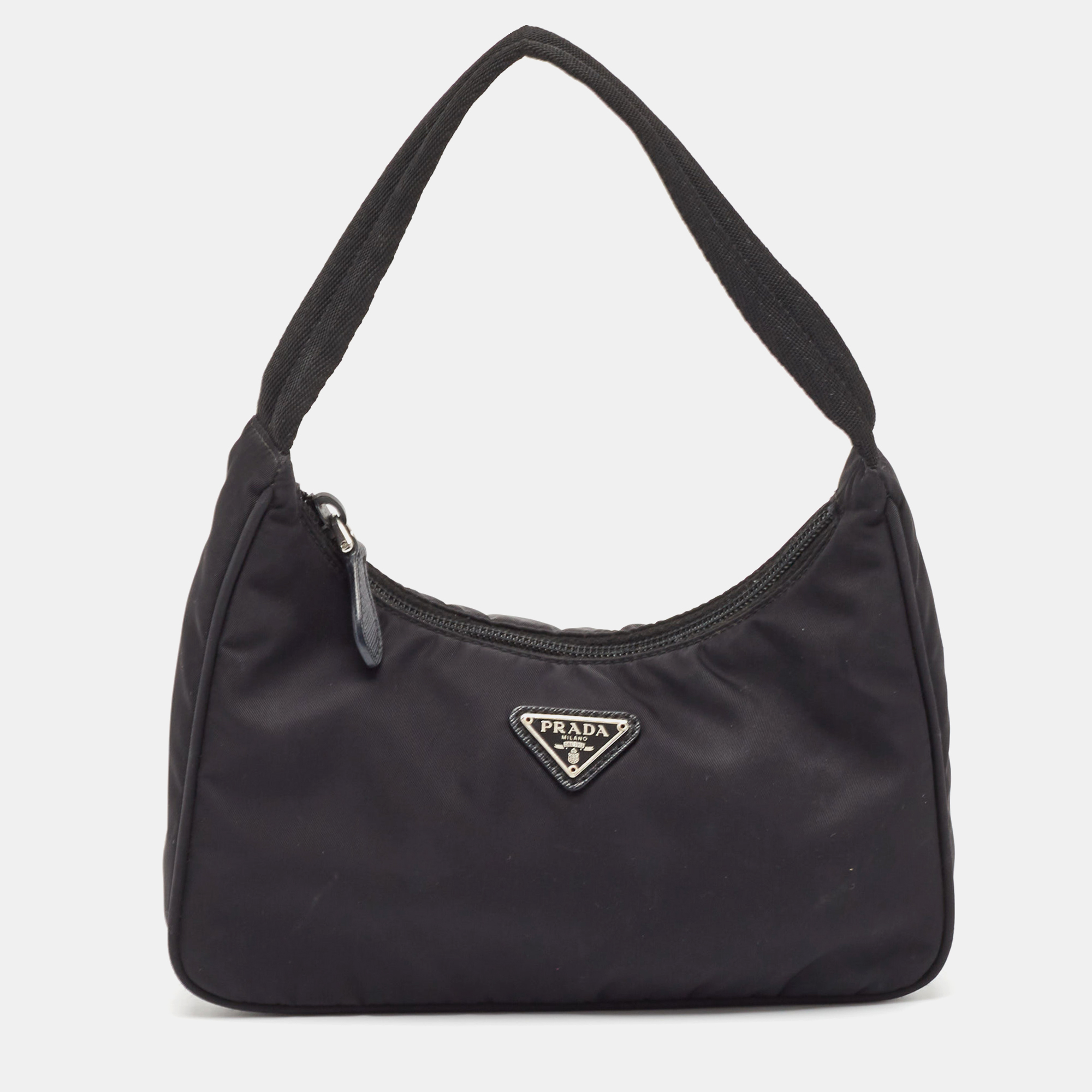 

Prada Black Nylon Re-Edition 2000 Bag