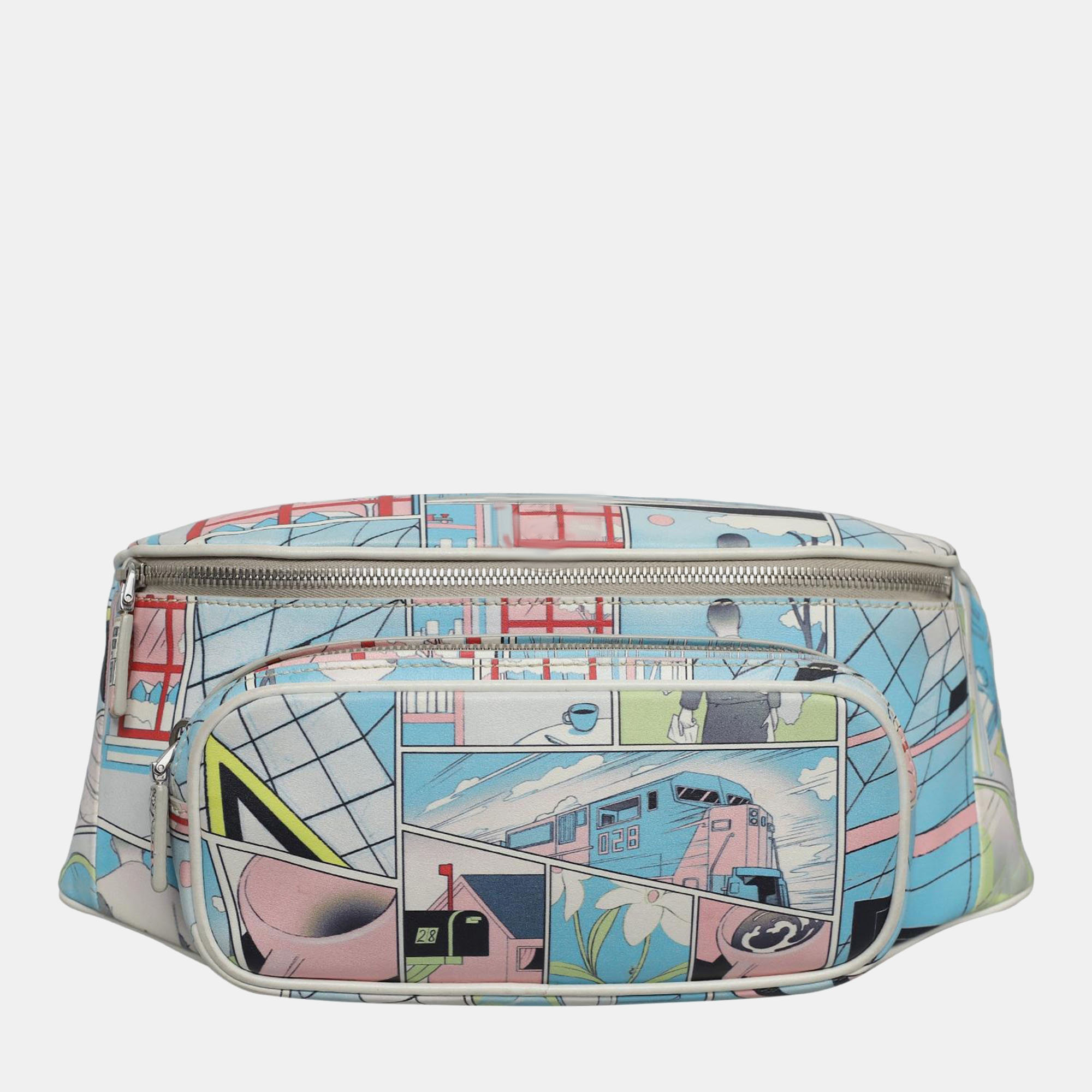 

Prada James Jean Comic Strip Printed Waist Bag, Multicolor