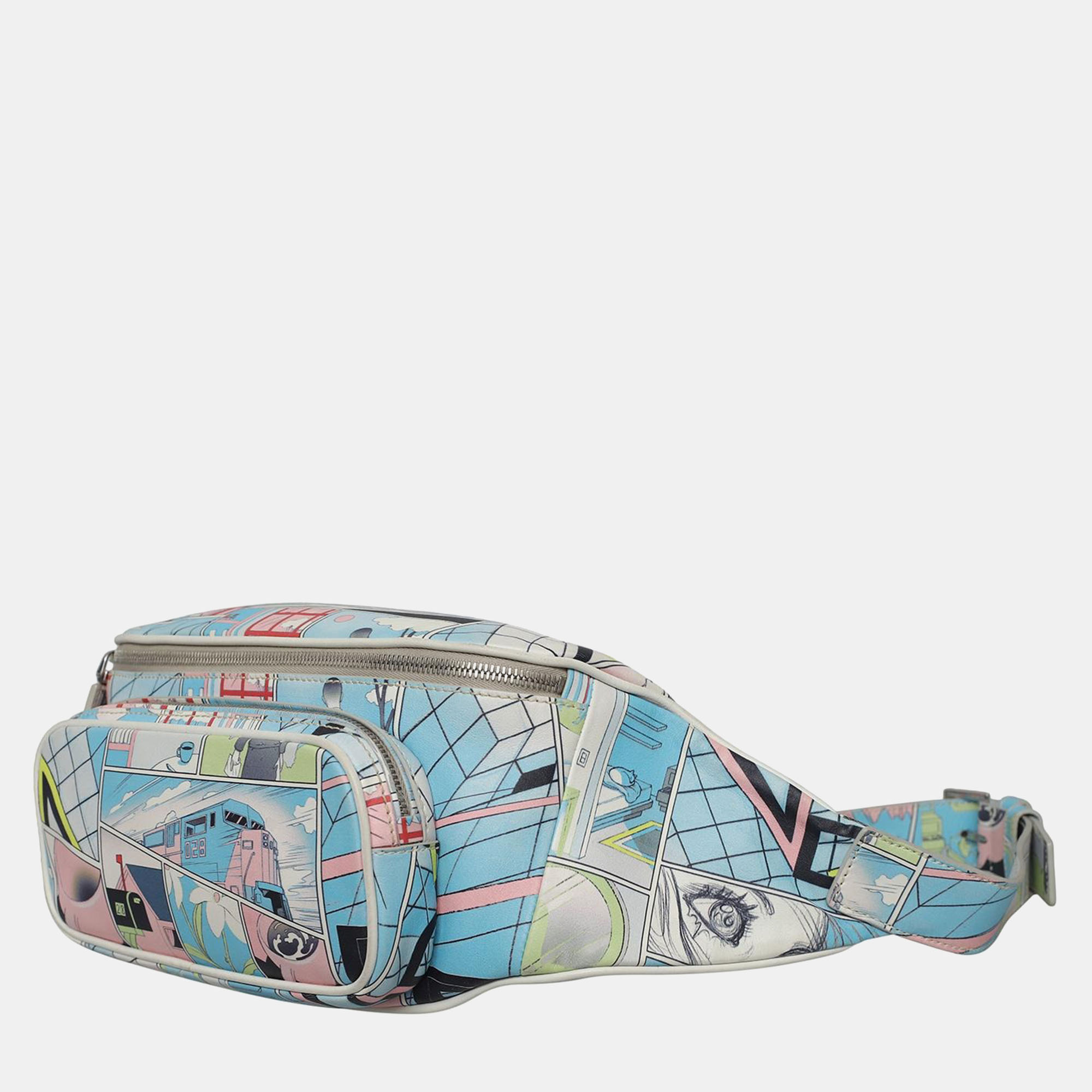 Prada James Jean Comic Strip Printed Waist Bag 