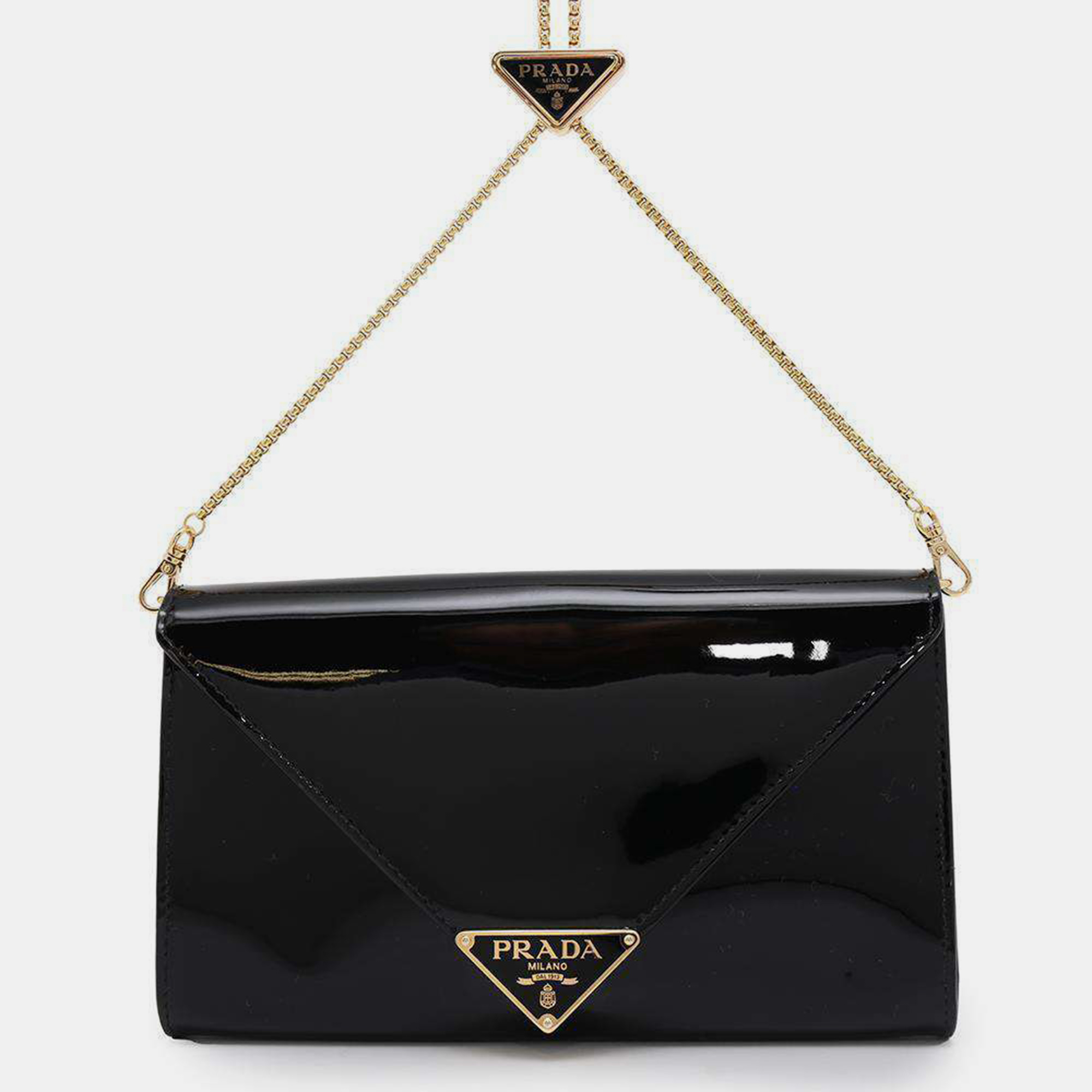 

Prada Black Patent Leather Mini bag