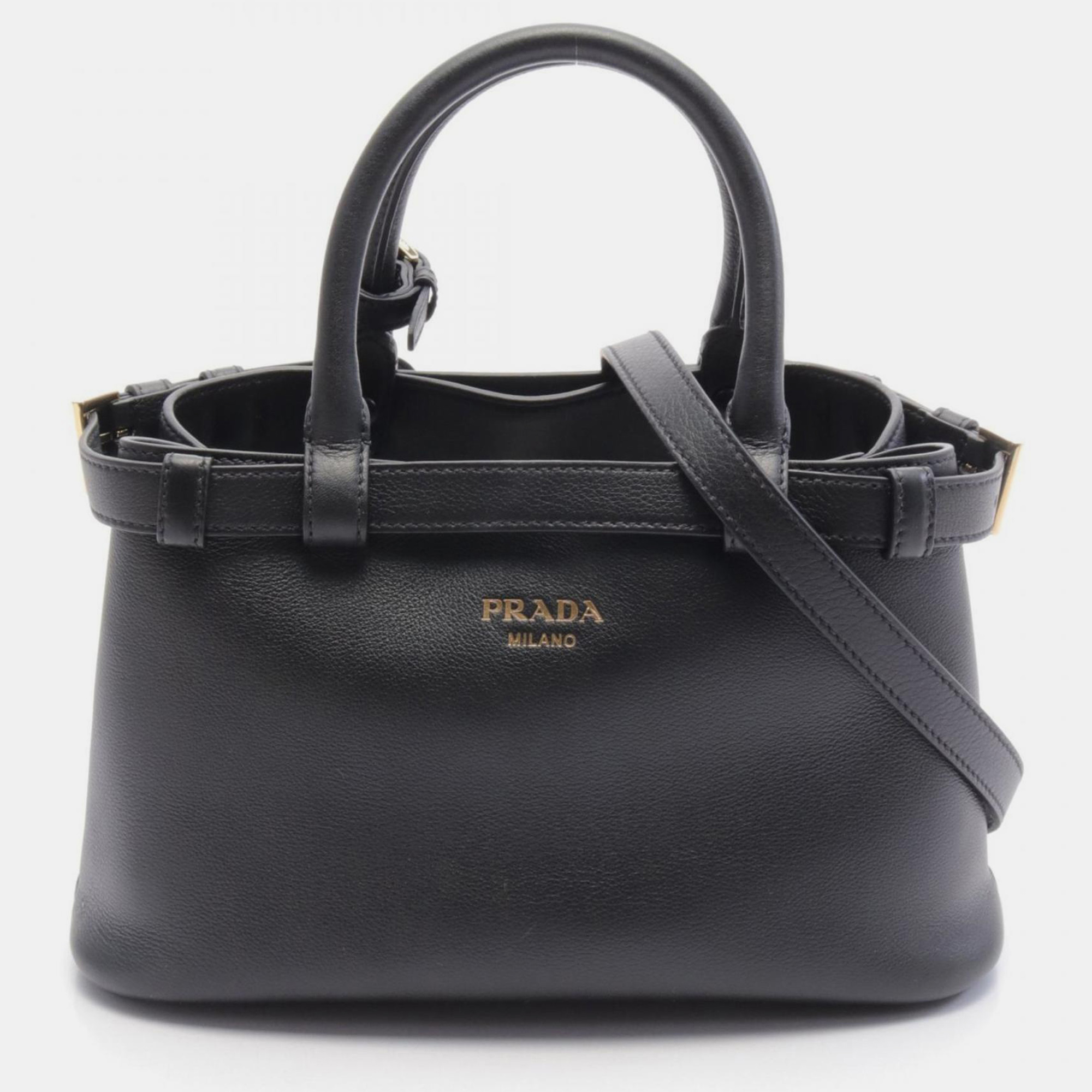 

Prada Black Leather Handbag