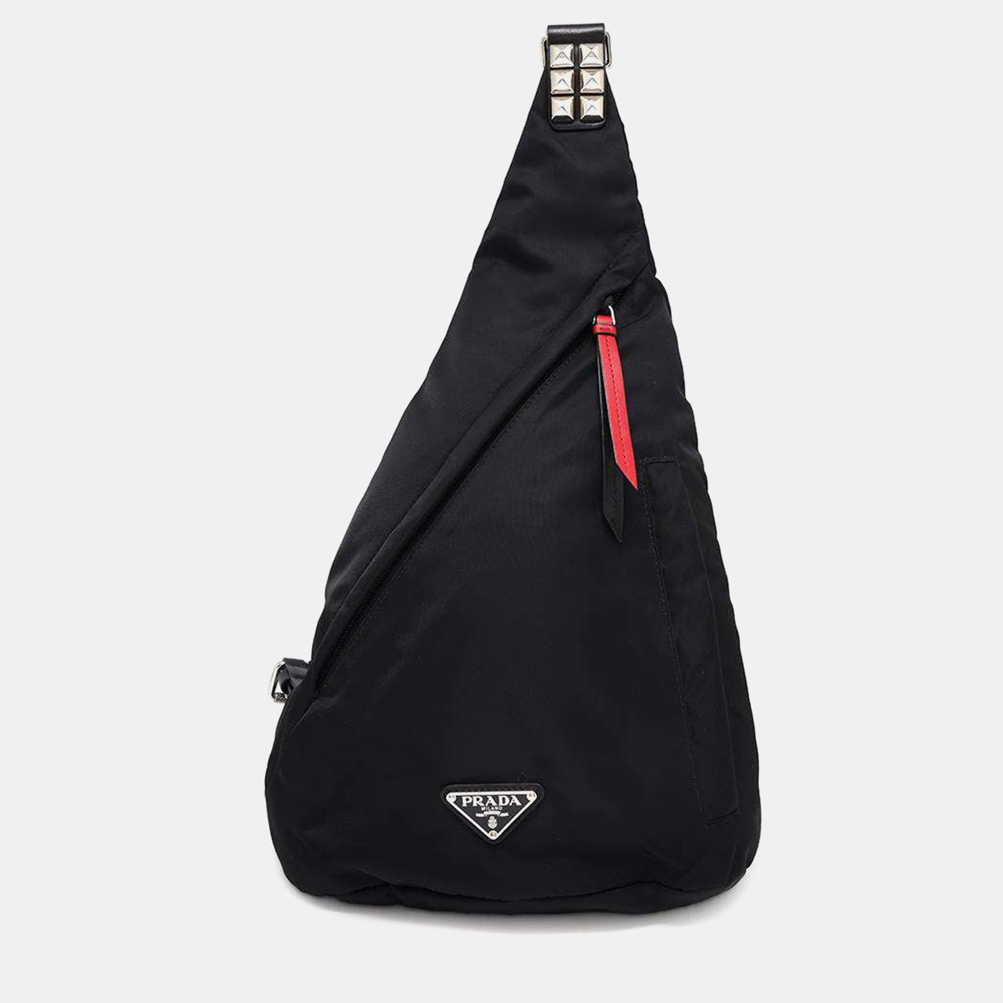 

Prada Nylon Crossbody Bag Black Nylon