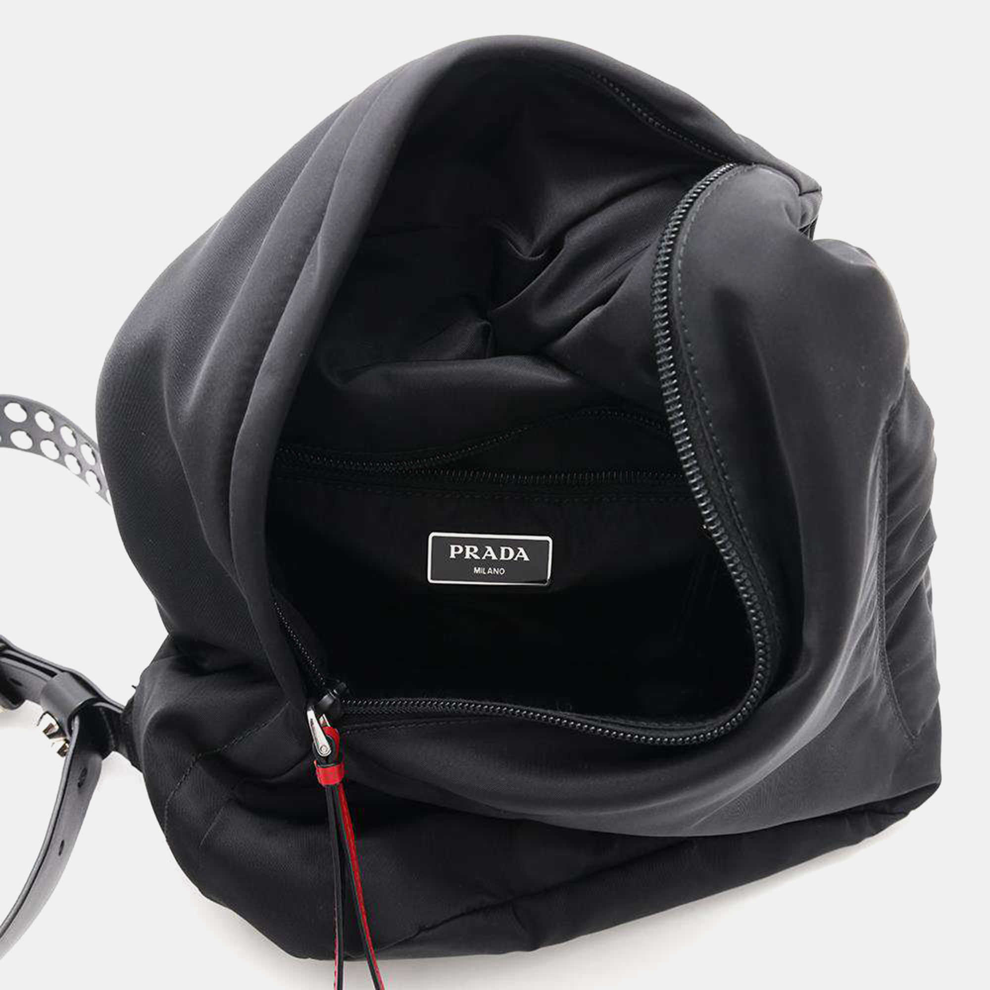 Prada Nylon Crossbody Bag Black Nylon 