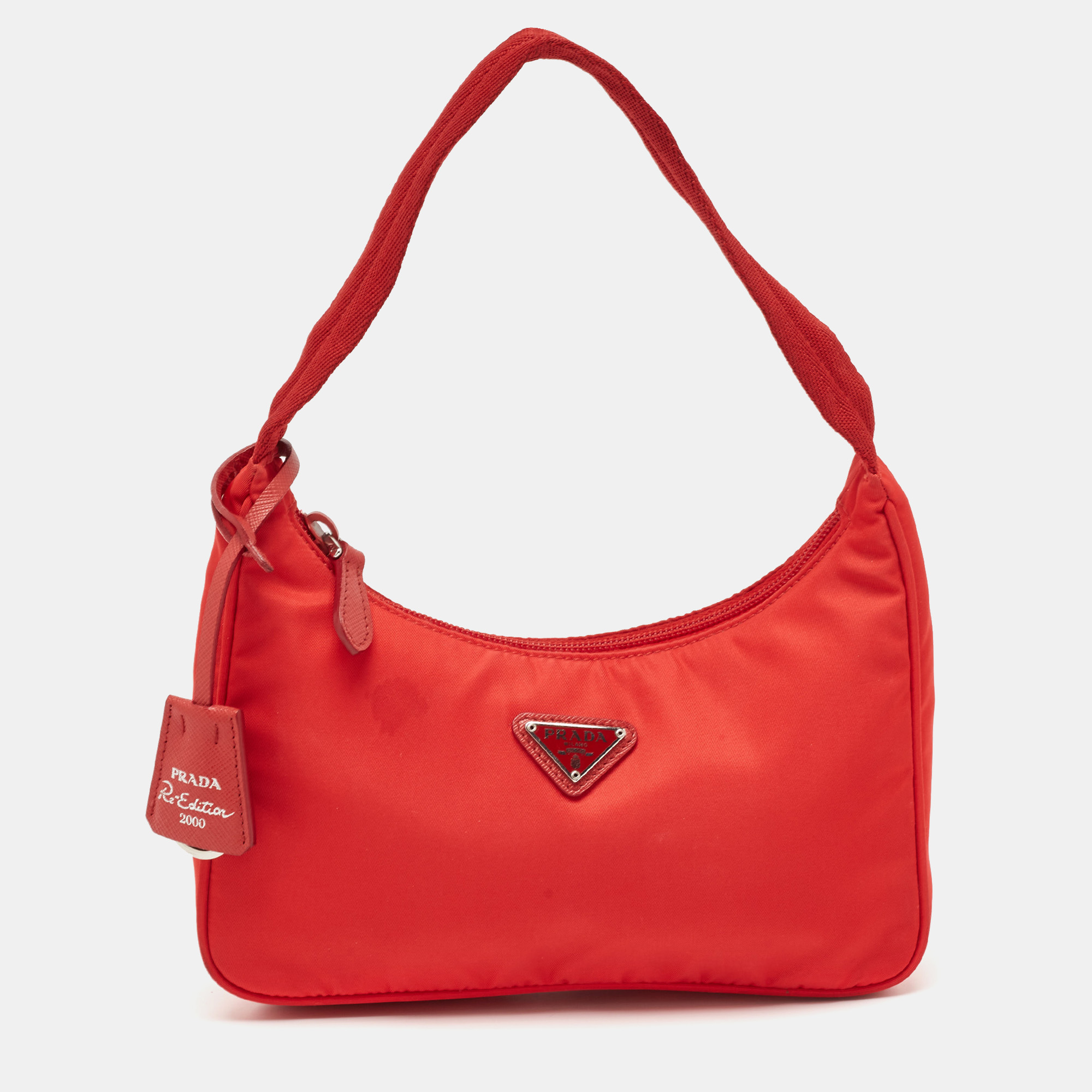 

Prada Red Nylon Re-Edition 2000 Bag