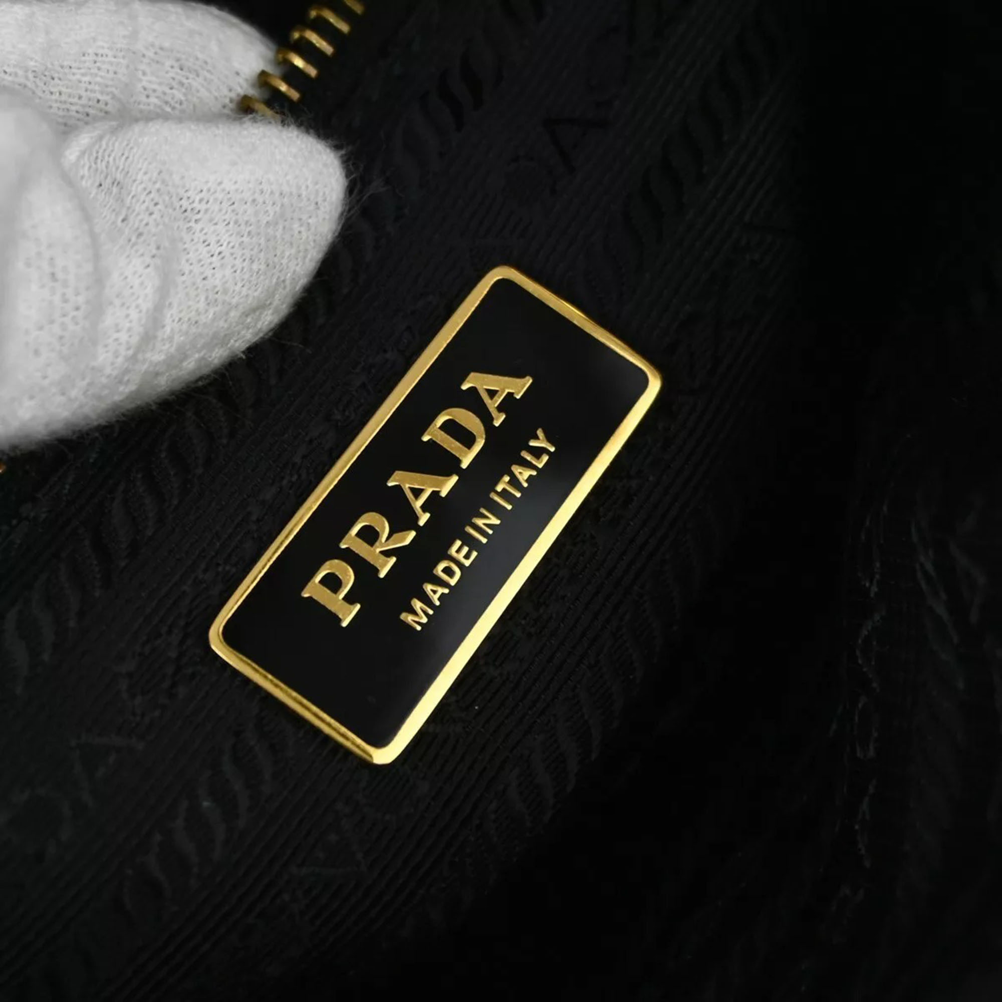 Prada Black Nylon Shoulder Bag 