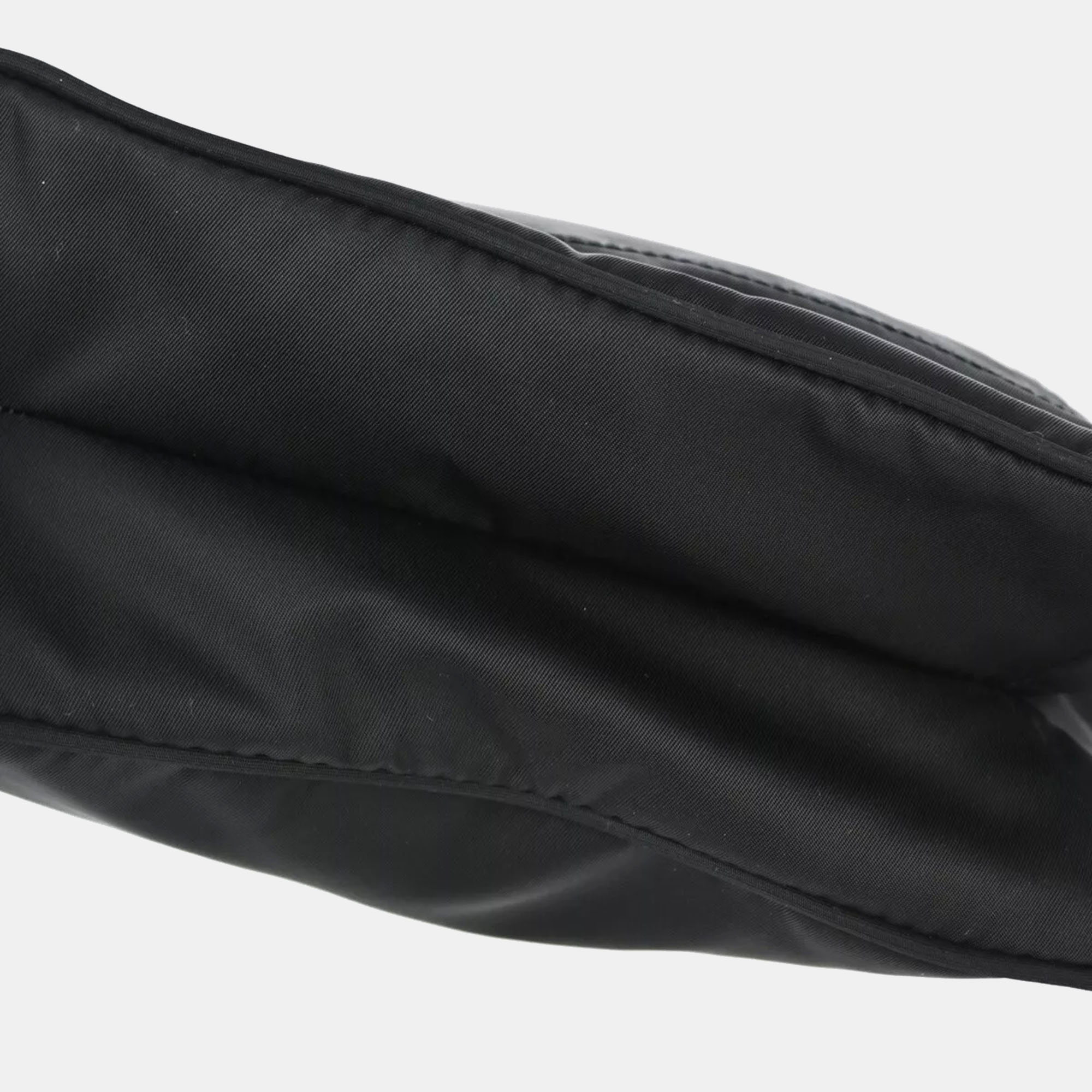 Prada Black Nylon Shoulder Bag 