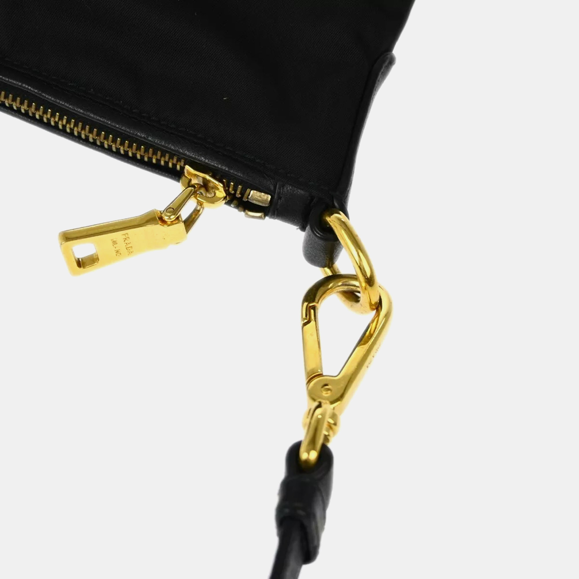 Prada Black Nylon Shoulder Bag 