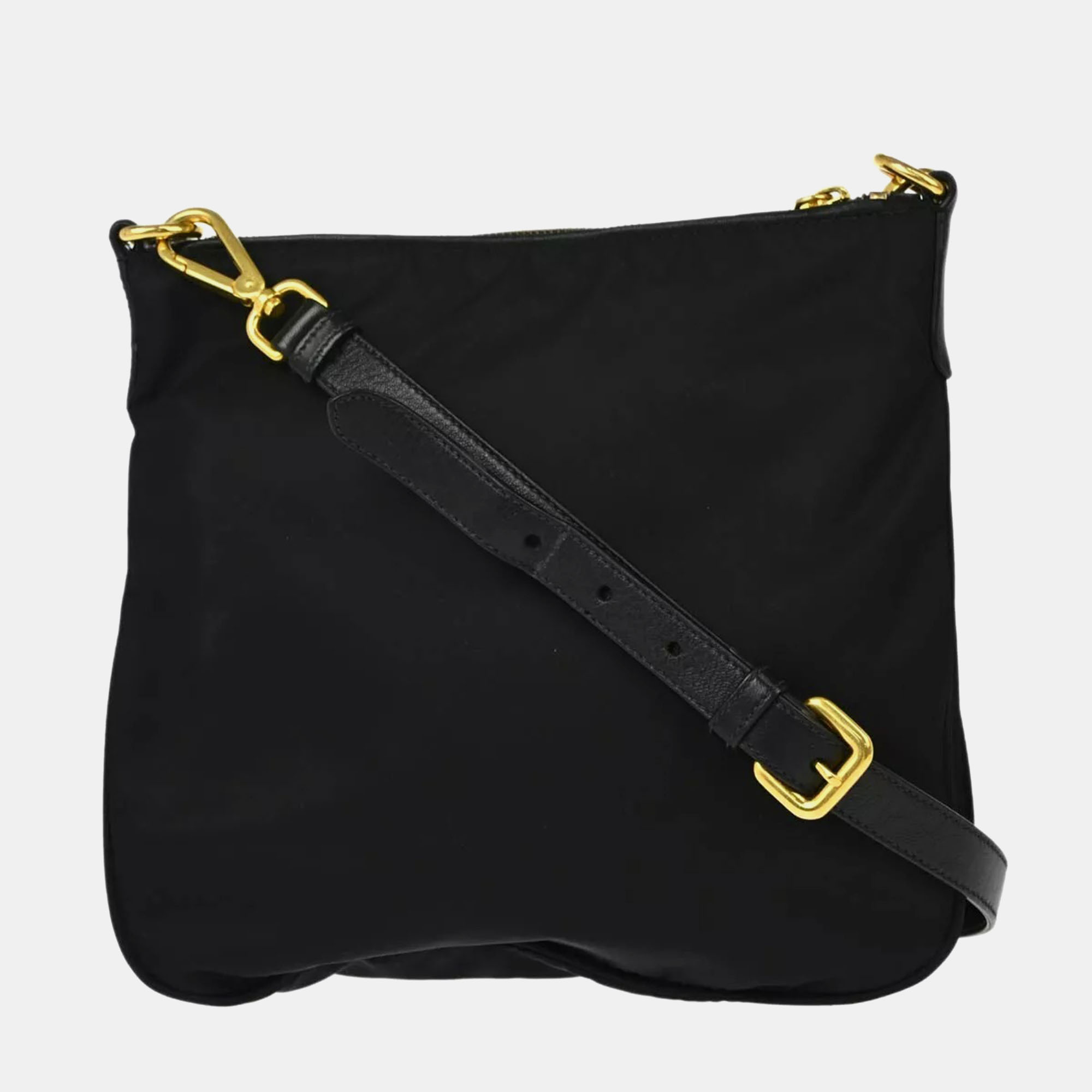 Prada Black Nylon Shoulder Bag 