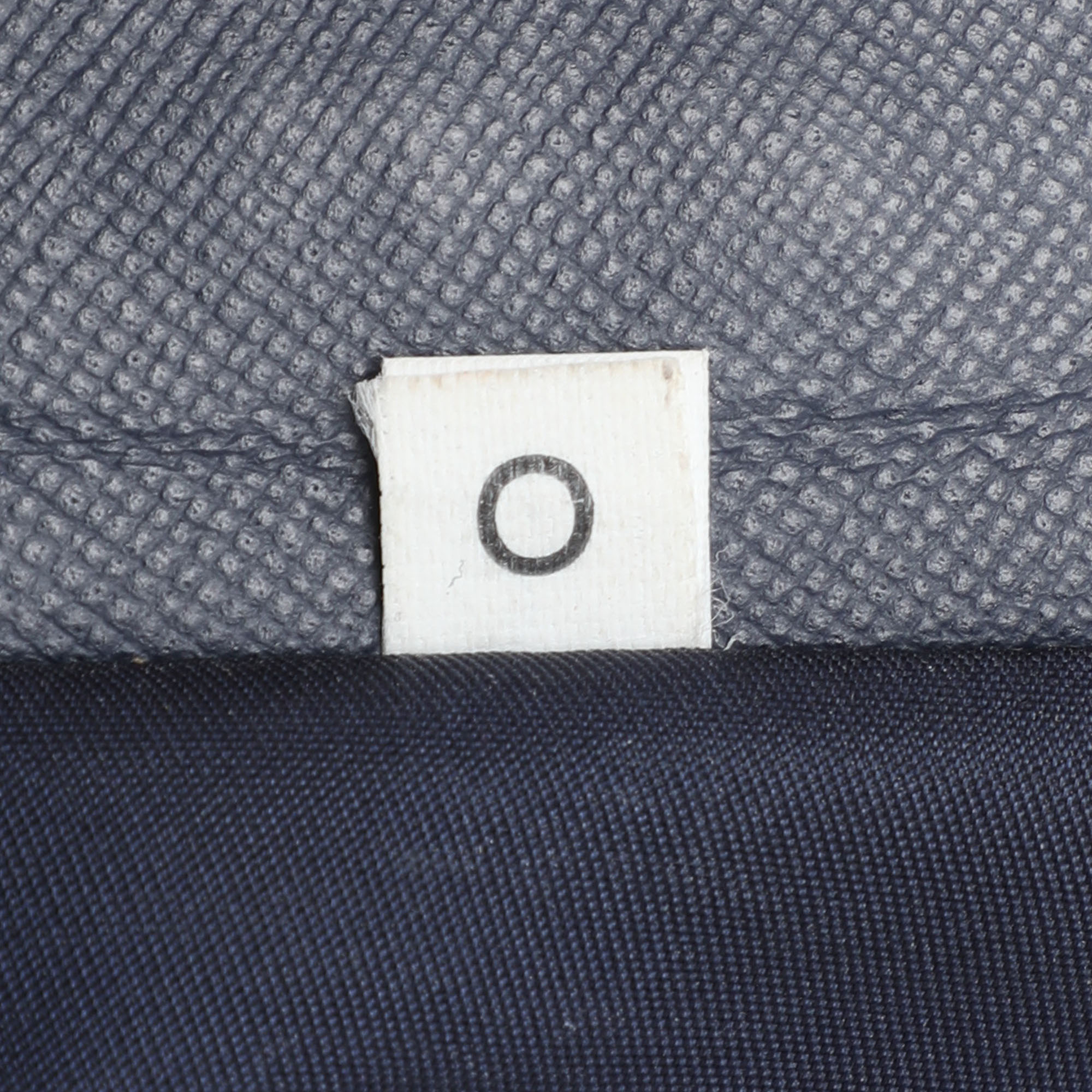 Prada Navy Blue Nylon Top Zip Tote 