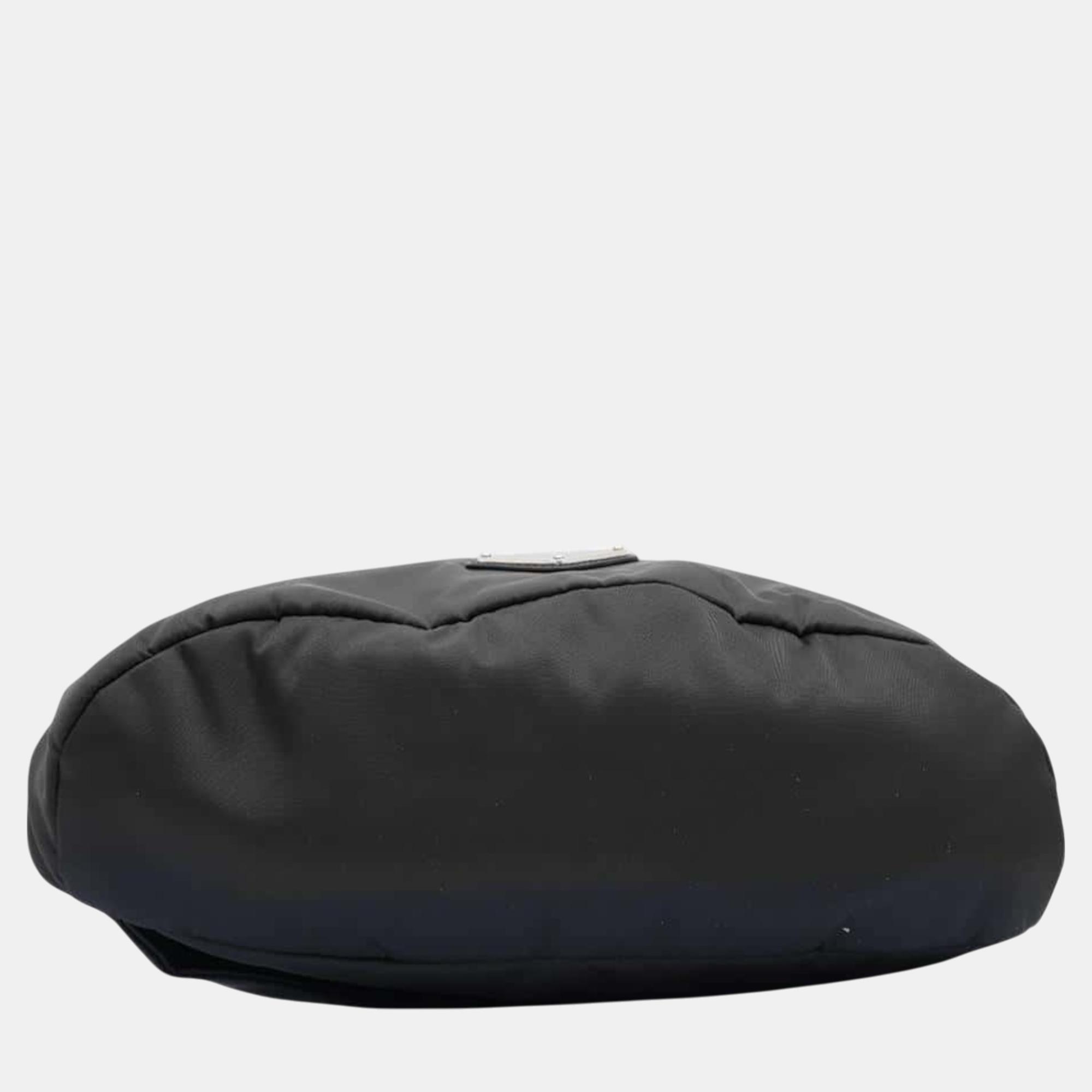 Prada Navy Nylon Crossbody Bag 