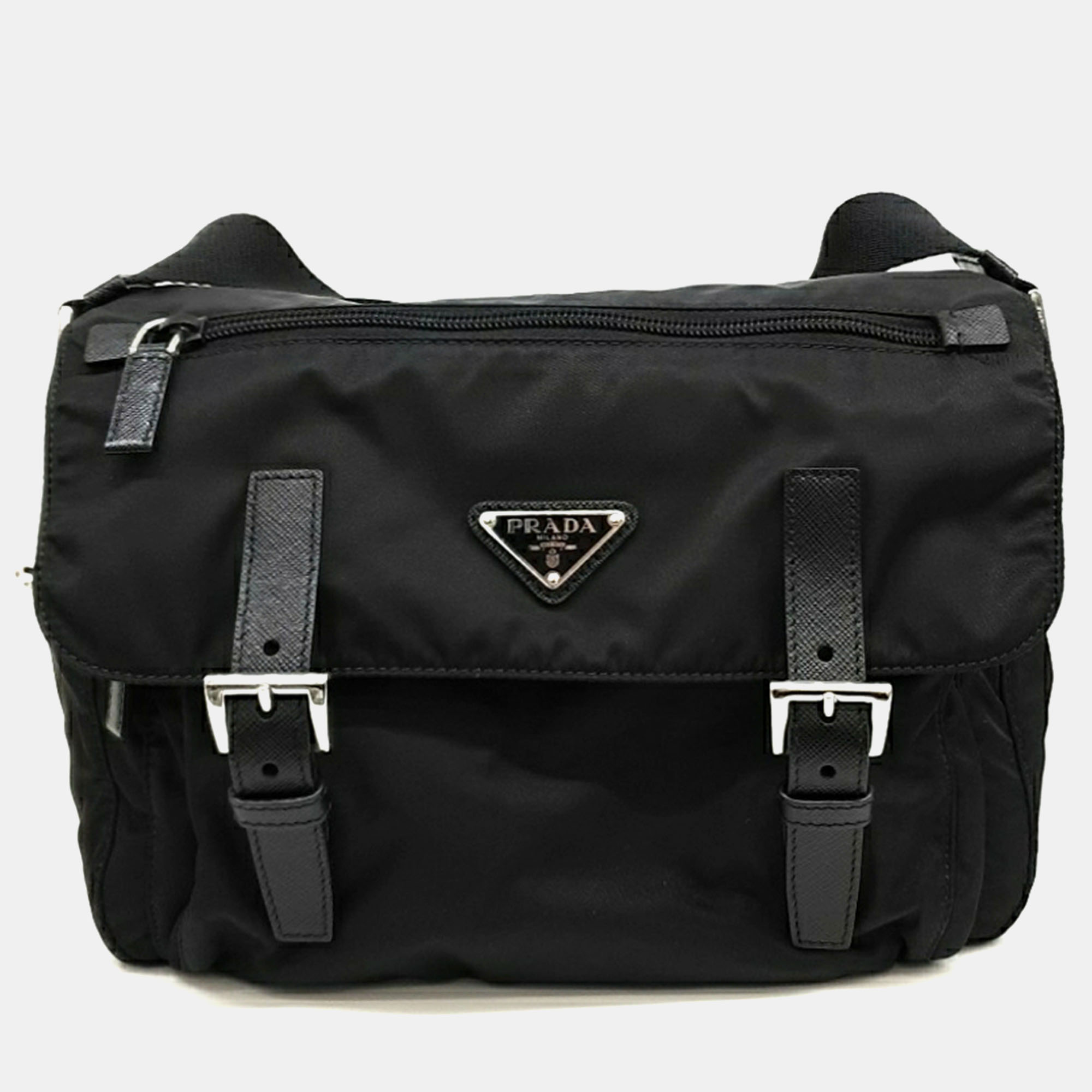 

Prada Black Nylon Crossbody Bag