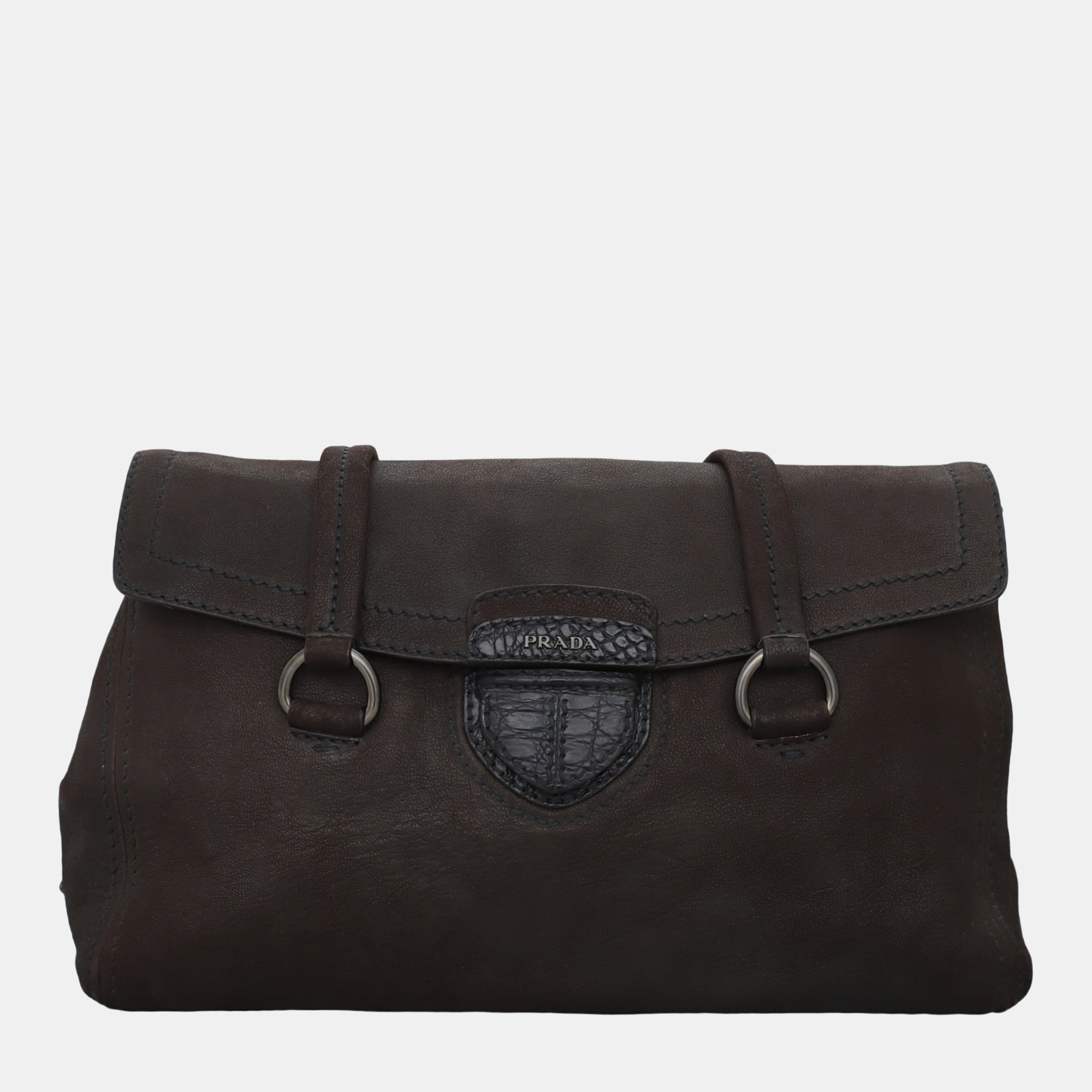 

Vintage Leather Shoulder Bag, Brown