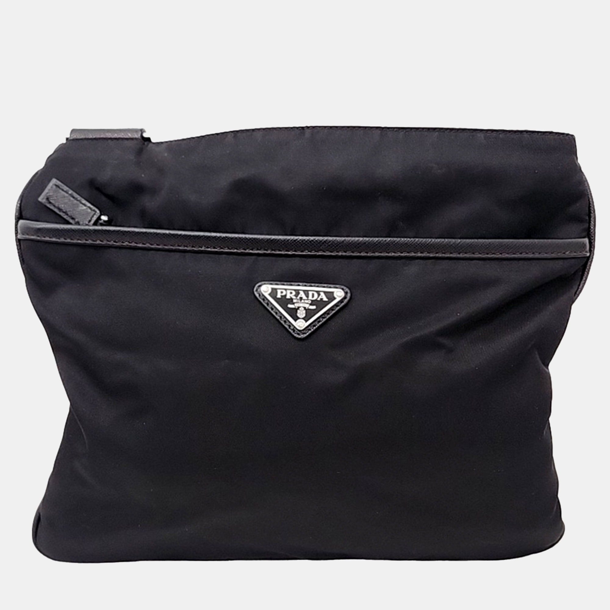 

Prada Black Fabric fabric crossbody bag